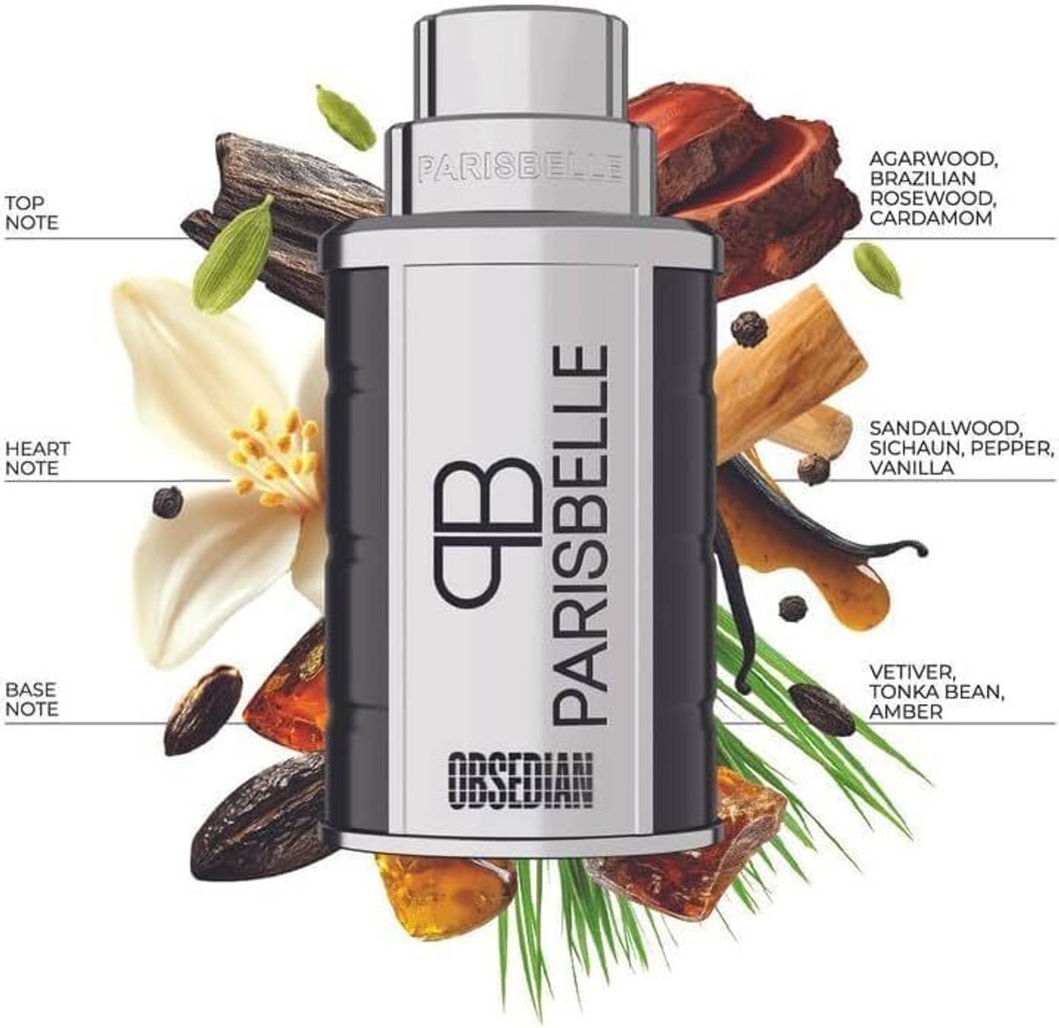 Parisbelle Obsedian The Euro Boulevard Collection 100ml - Image 2