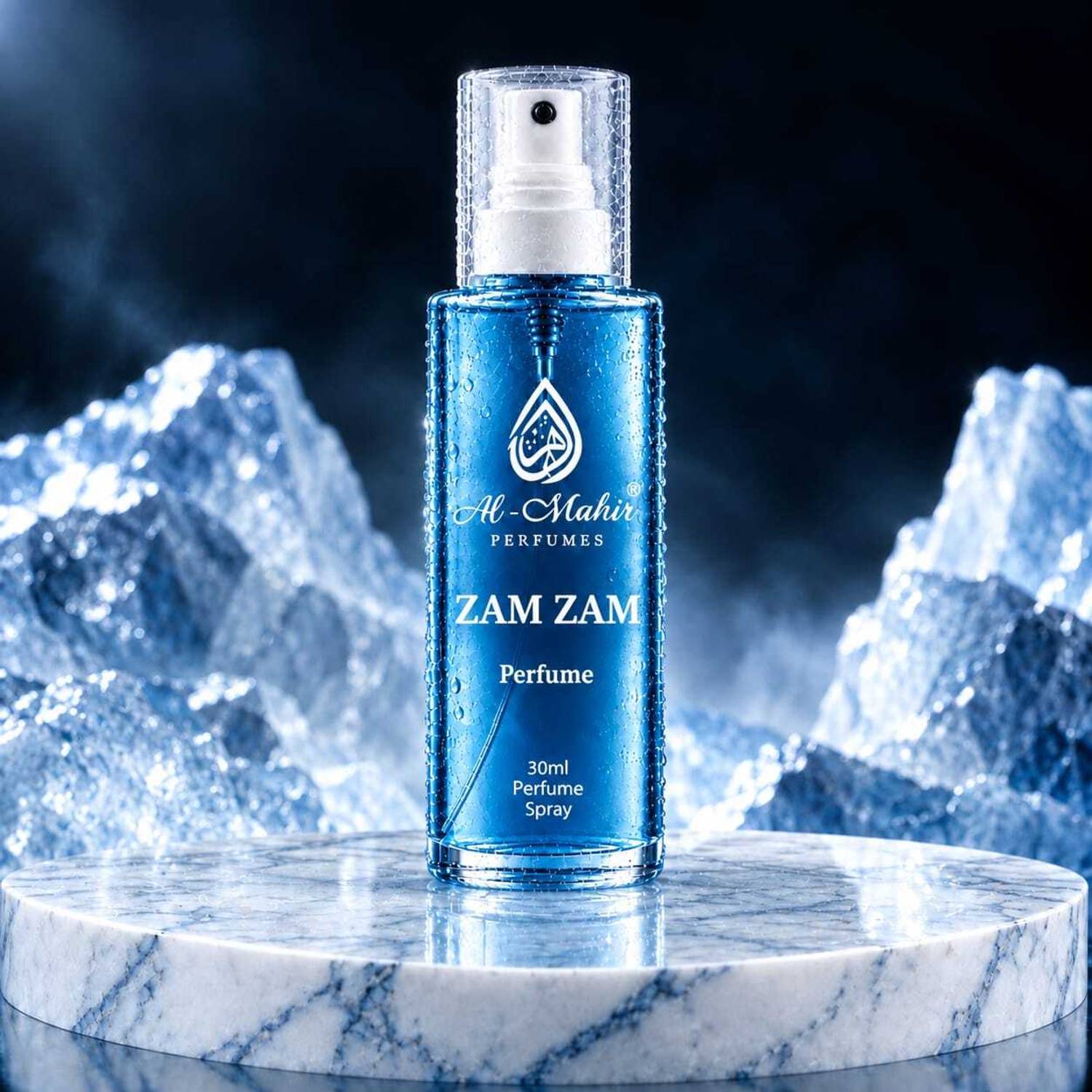 Al-Mahir ZAM ZAM Perfume Spray For Men & Women 30ML (Free From Alcohol) Perfume  -  30 ml