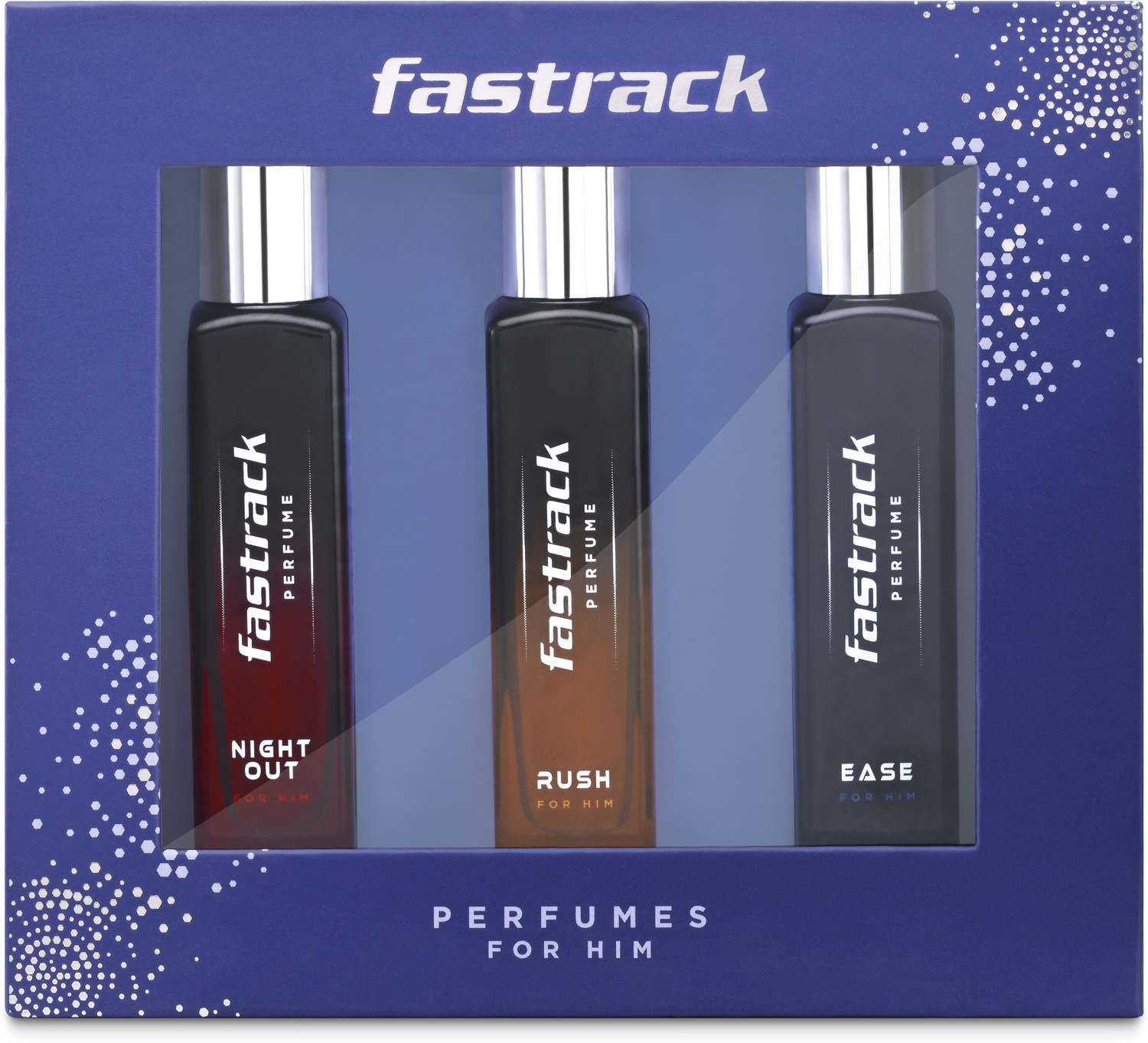 Image of Fastrack 20 ml x 3 (Ease, Night Out, Rush) Eau de Parfum - 60 ml