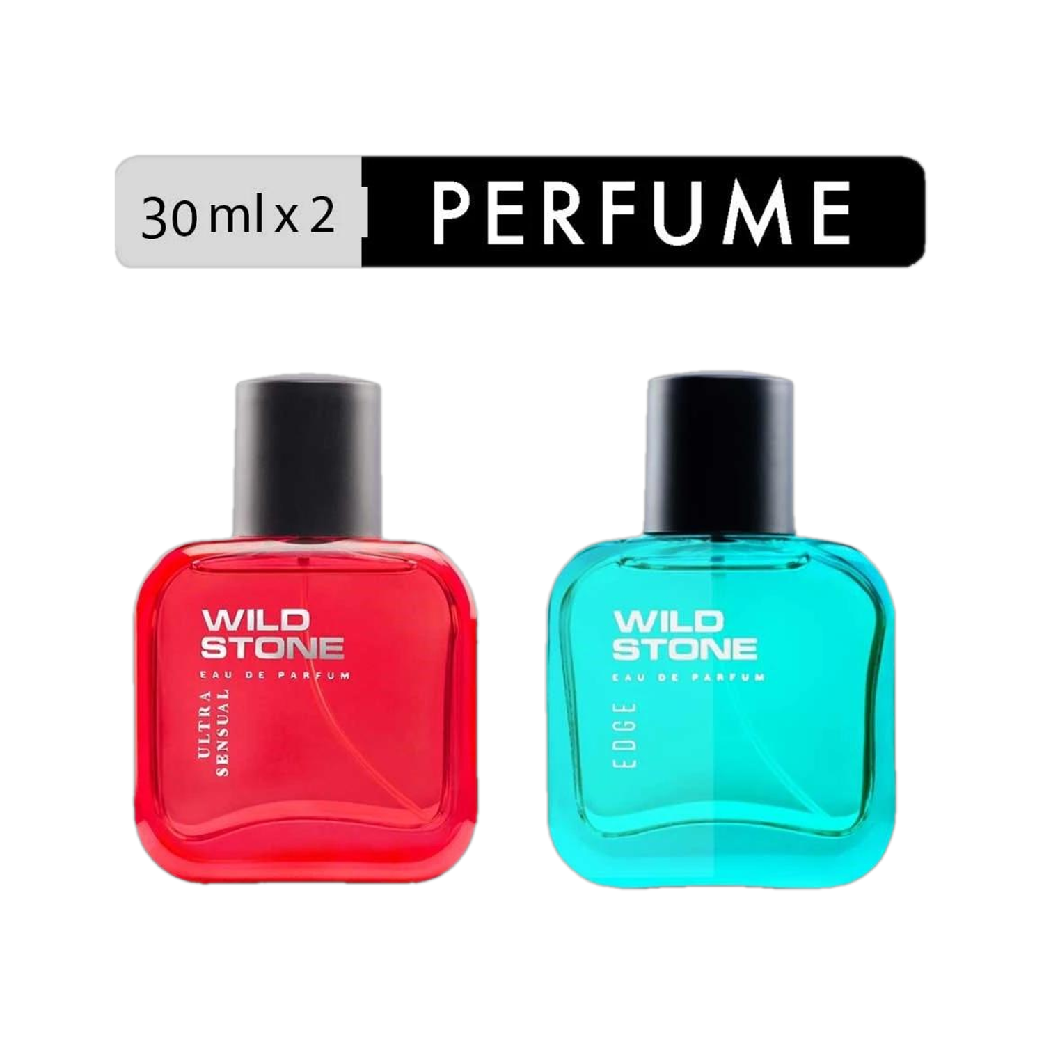 Wild Stone Edge and Ultra Sensual Perfume Combo for Men 60 ml - Image 1