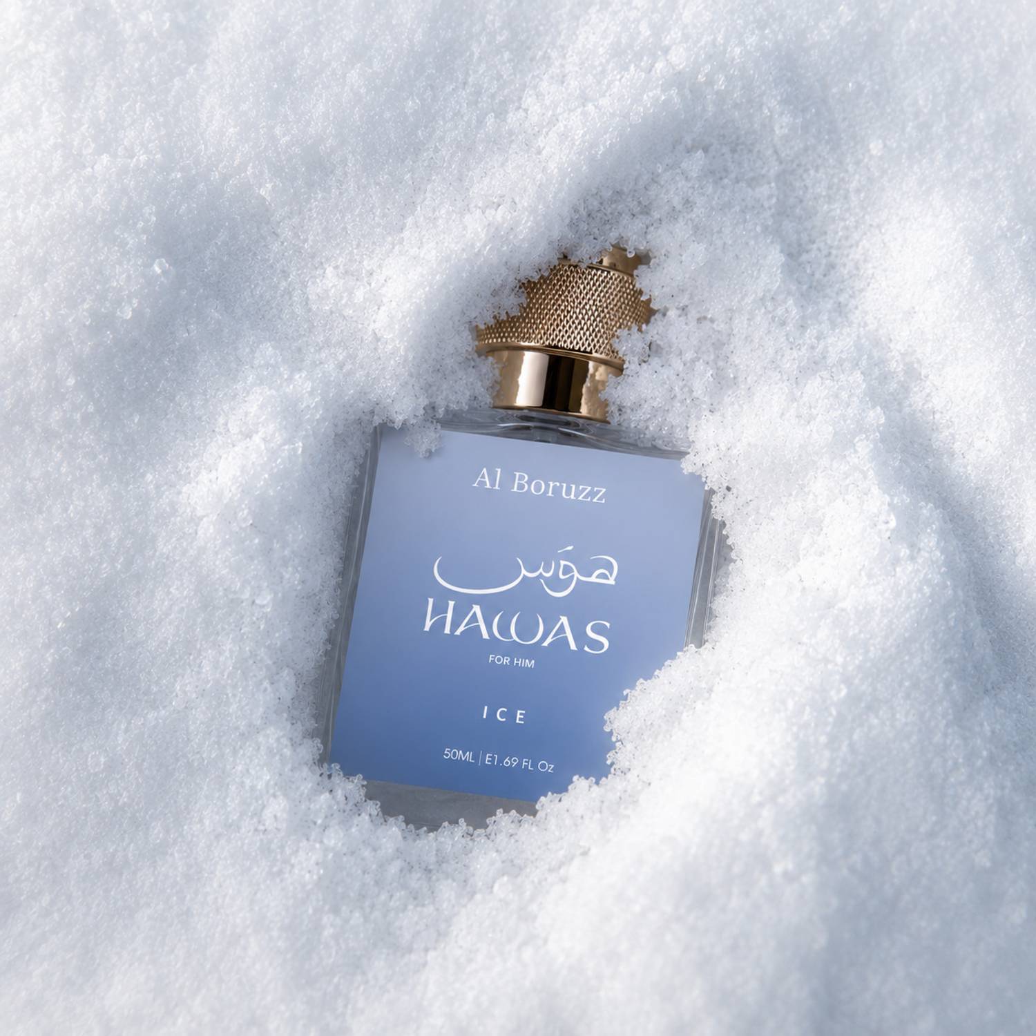 AL BORUZZ Hawasis Ice Frozen Mist Perfume 50 ml - Image 2