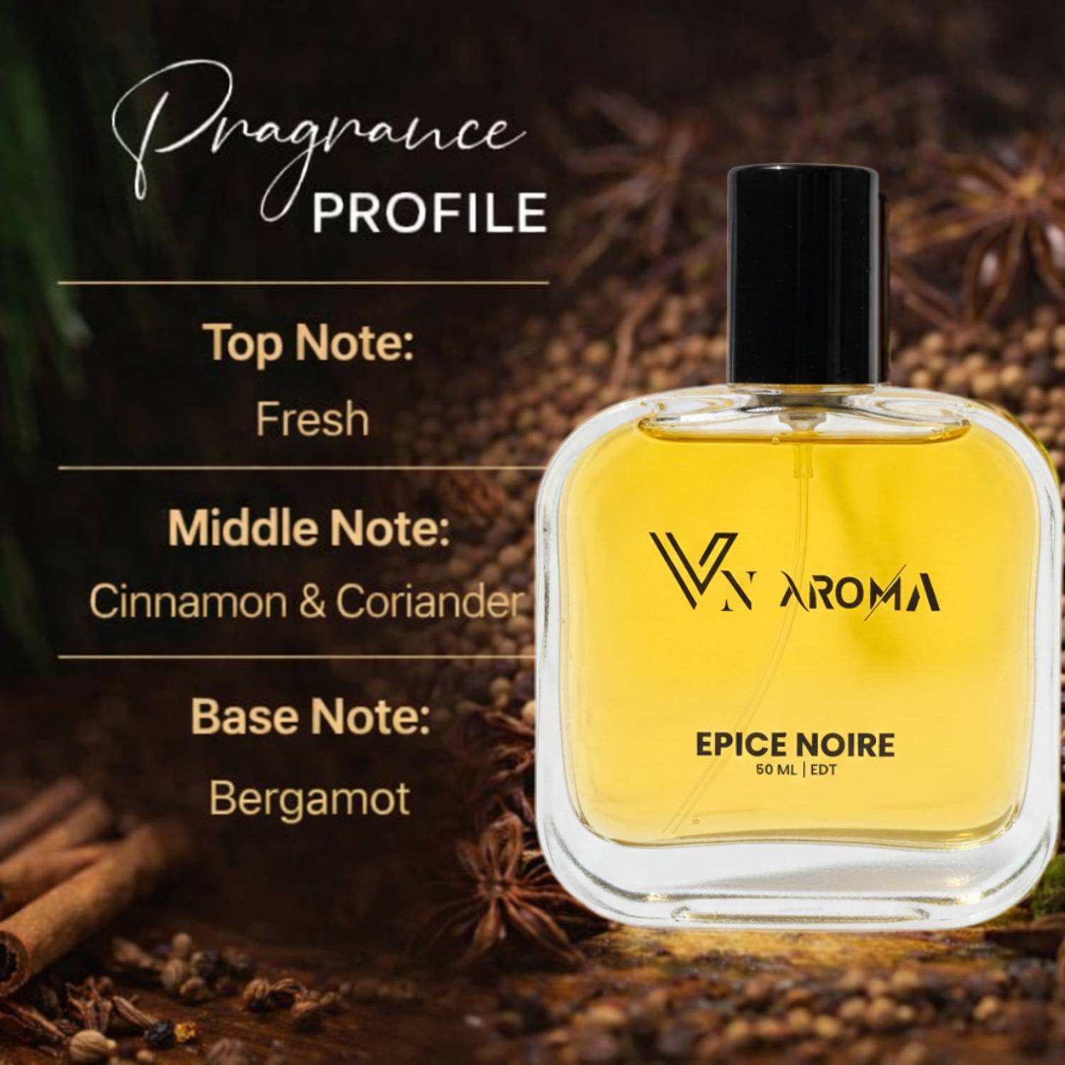 VN AROMA Combo Pack of 2 | Epie Noire - Lune Bleue | Long Lasting... more