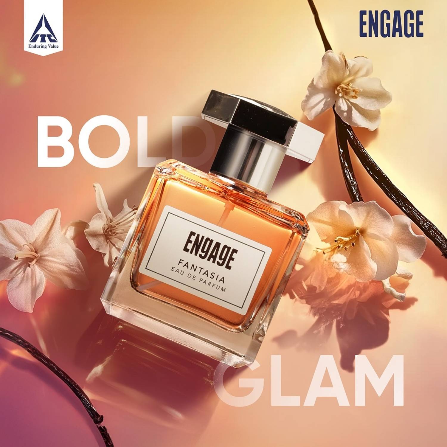 Engage Fantasia Floral Spicy Eau de Parfum - 100 ml - Image 2