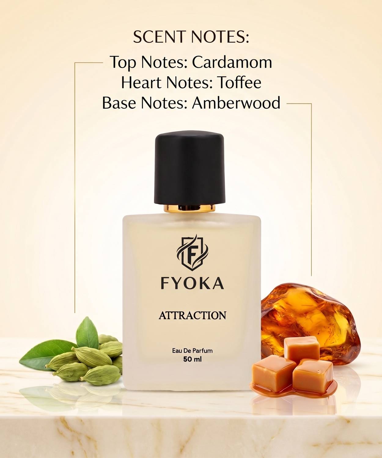 FYOKA Attraction Unisex Perfume 50 ml - Image 4