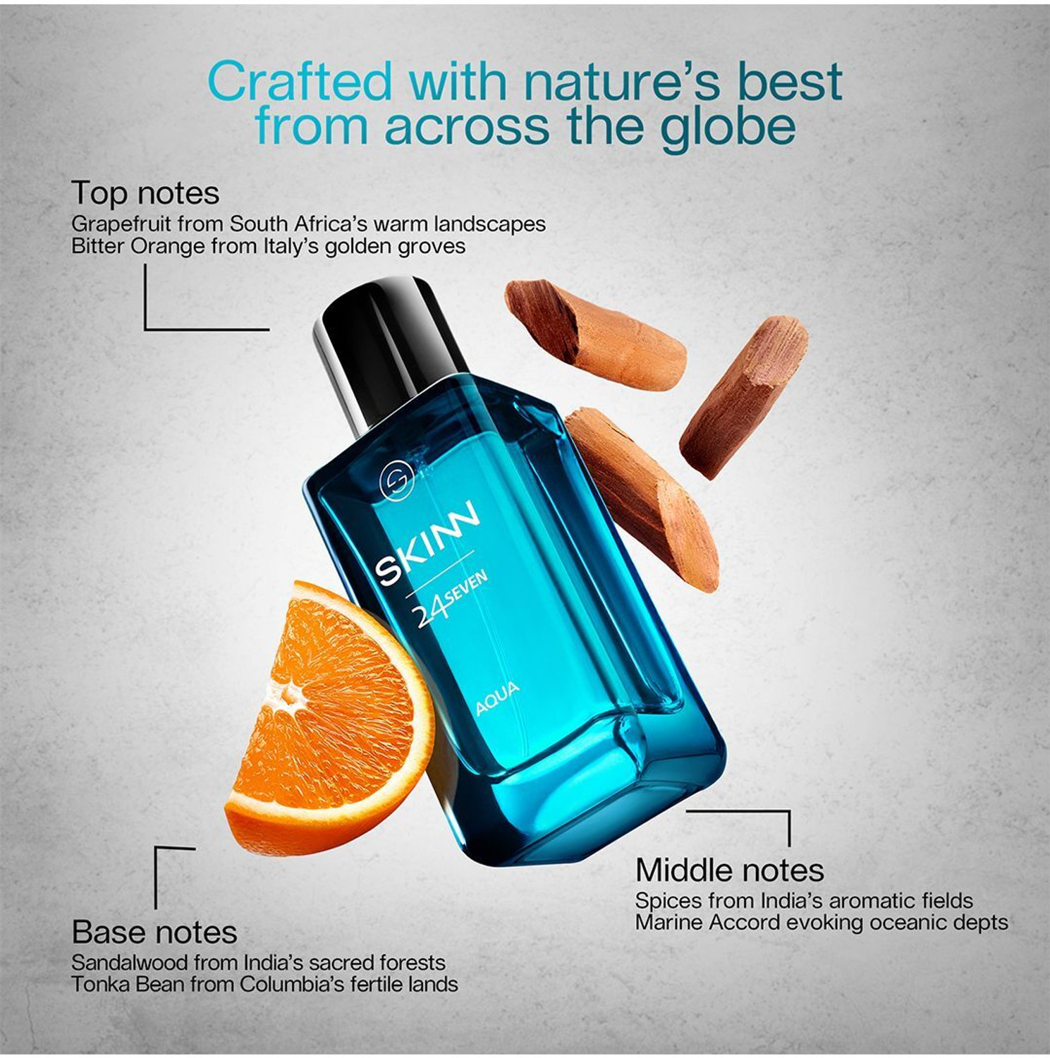 Image of SKINN by TITAN Aqua Eau de Parfum - 100 ml