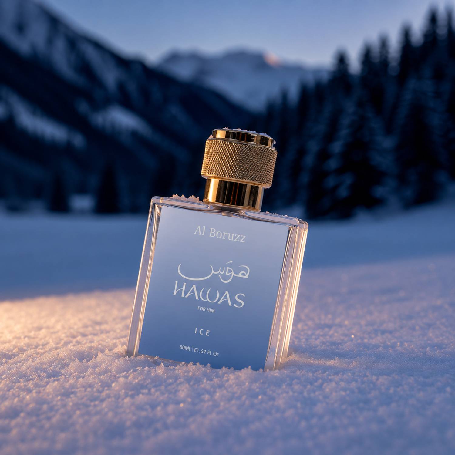 AL BORUZZ Hawasis Ice Frozen Mist Perfume 50 ml - Image 3