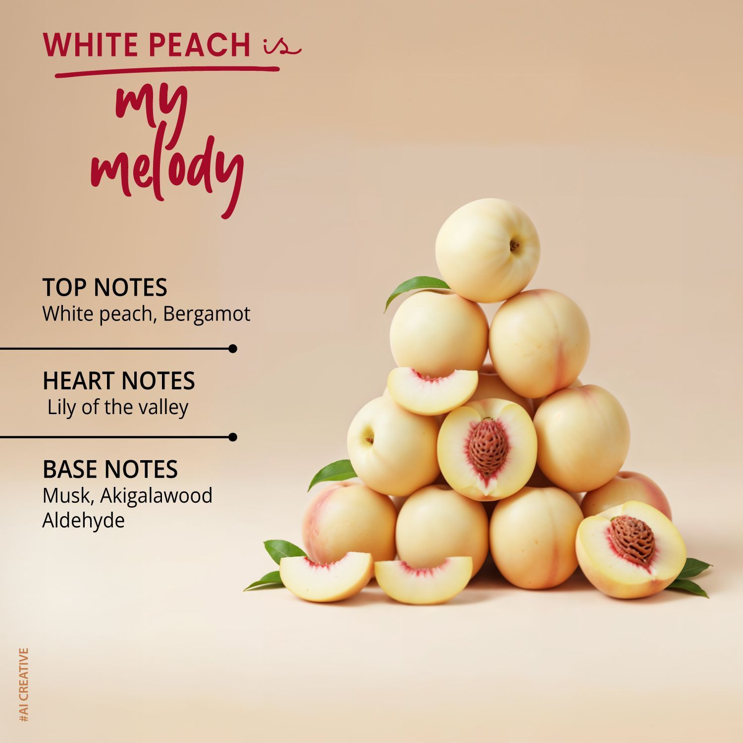 Image of RIYA Melody Set of 4 Perfume ( Raspberry, Mimosa, Vanilla and White Peach) 30 ML Each Eau de Parfum - 120 ml
