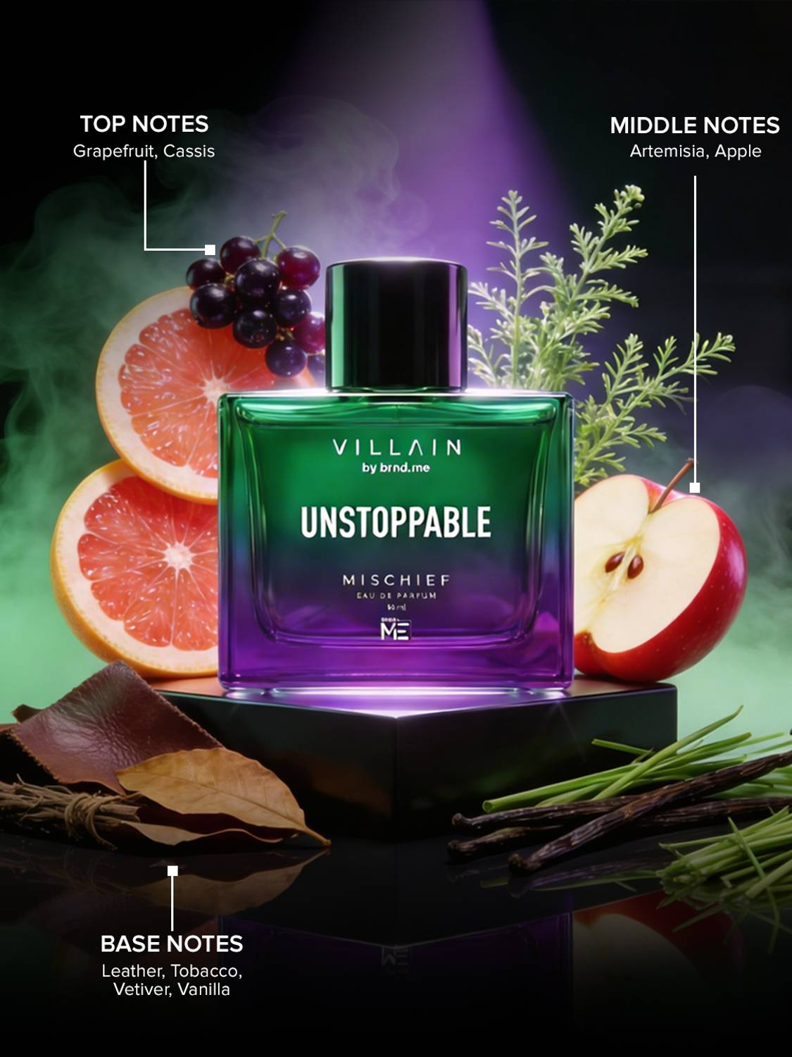 VILLAIN Unstoppable Mischief Perfume 50 ml - Image 4