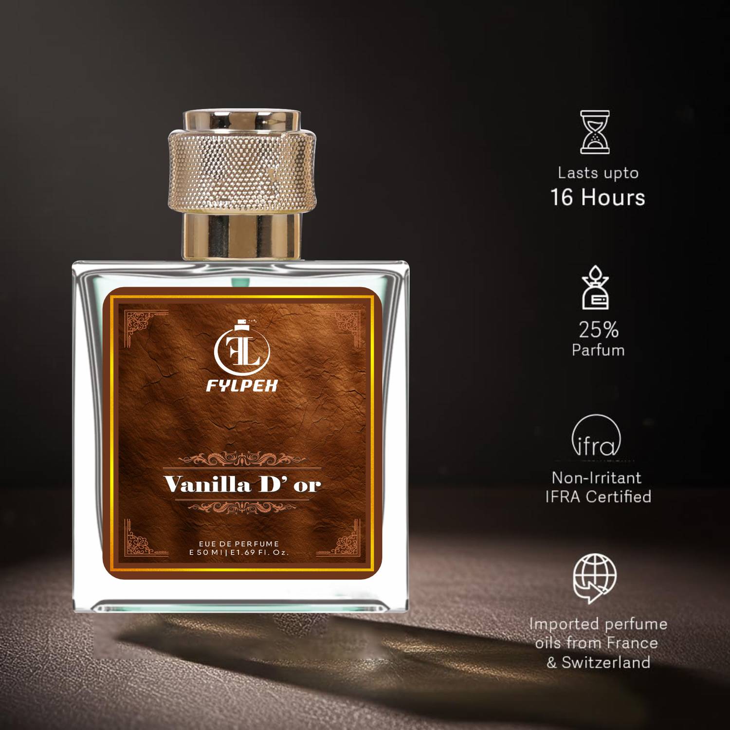 FYLPEX Vanilla D'or Eau De Parfum 50 ml - Image 4
