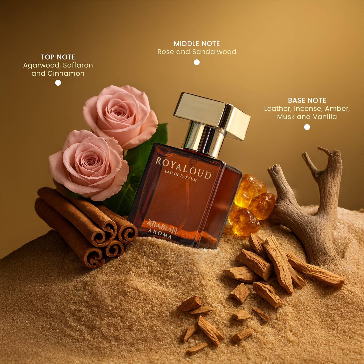 Arabian Aroma Seduction & Royal Oud Perfume 60 ml - Image 2