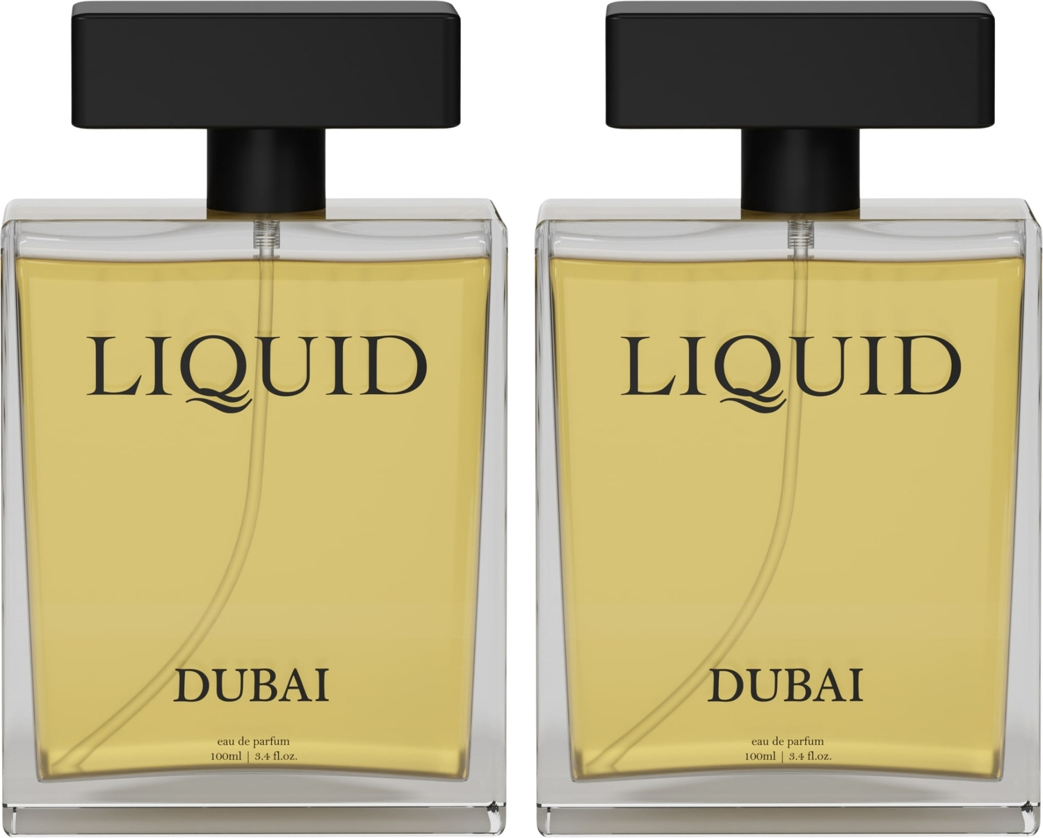 Image of Liquid Dubai Luxury Perfume | Premium Long Lasting Fragrance 100mlX2 Pack Eau de Parfum - 200 ml