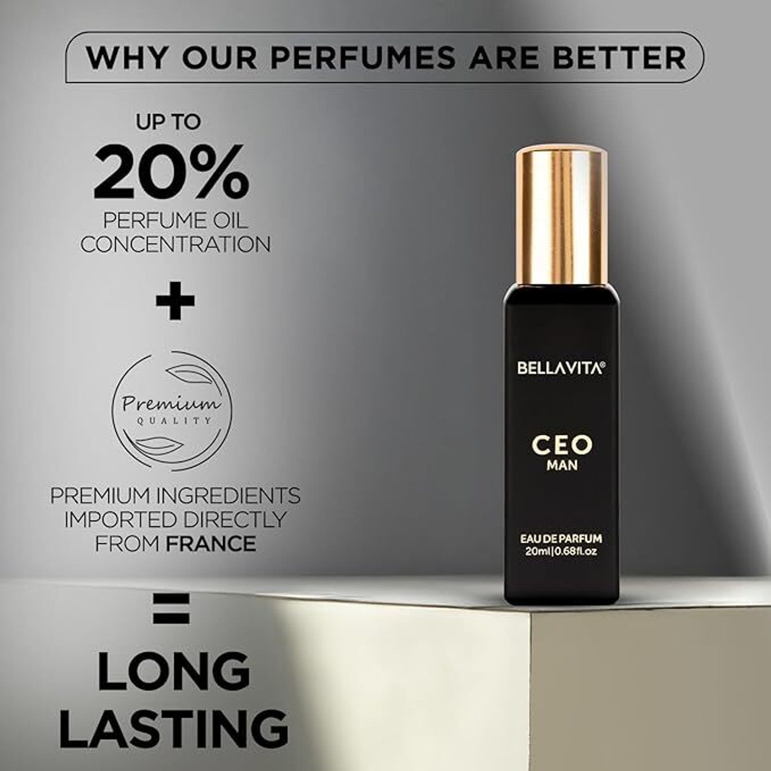 Image of BELLAVITA Ceo Man & Night Fever Long Lasting Perfume Combo for Men and Women Eau de Parfum - 40 ml