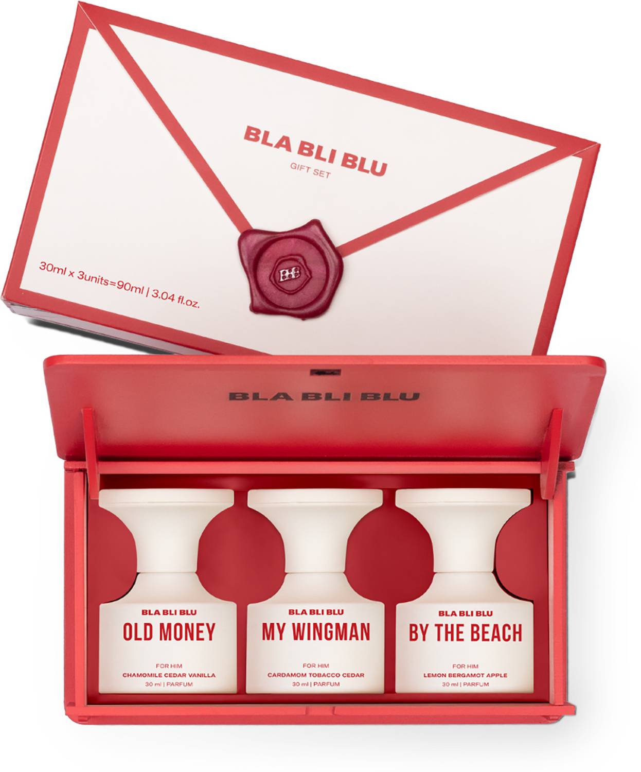 BLA BLI BLU Men Perfume Gift Set Pack of 3 · 30 ml (90 ml total)