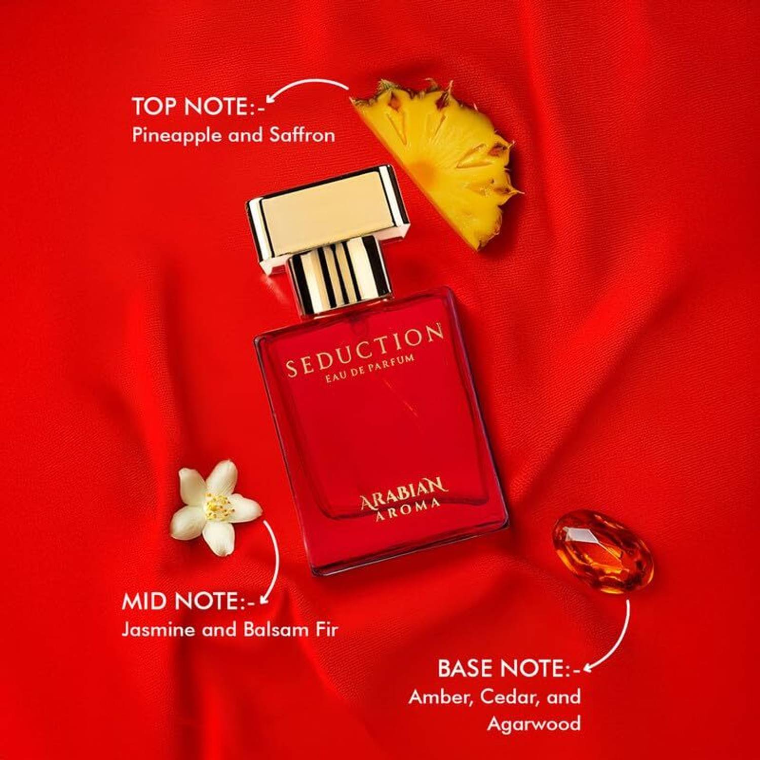 Arabian Aroma Seduction & Royal Oud Perfume 60 ml - Image 3