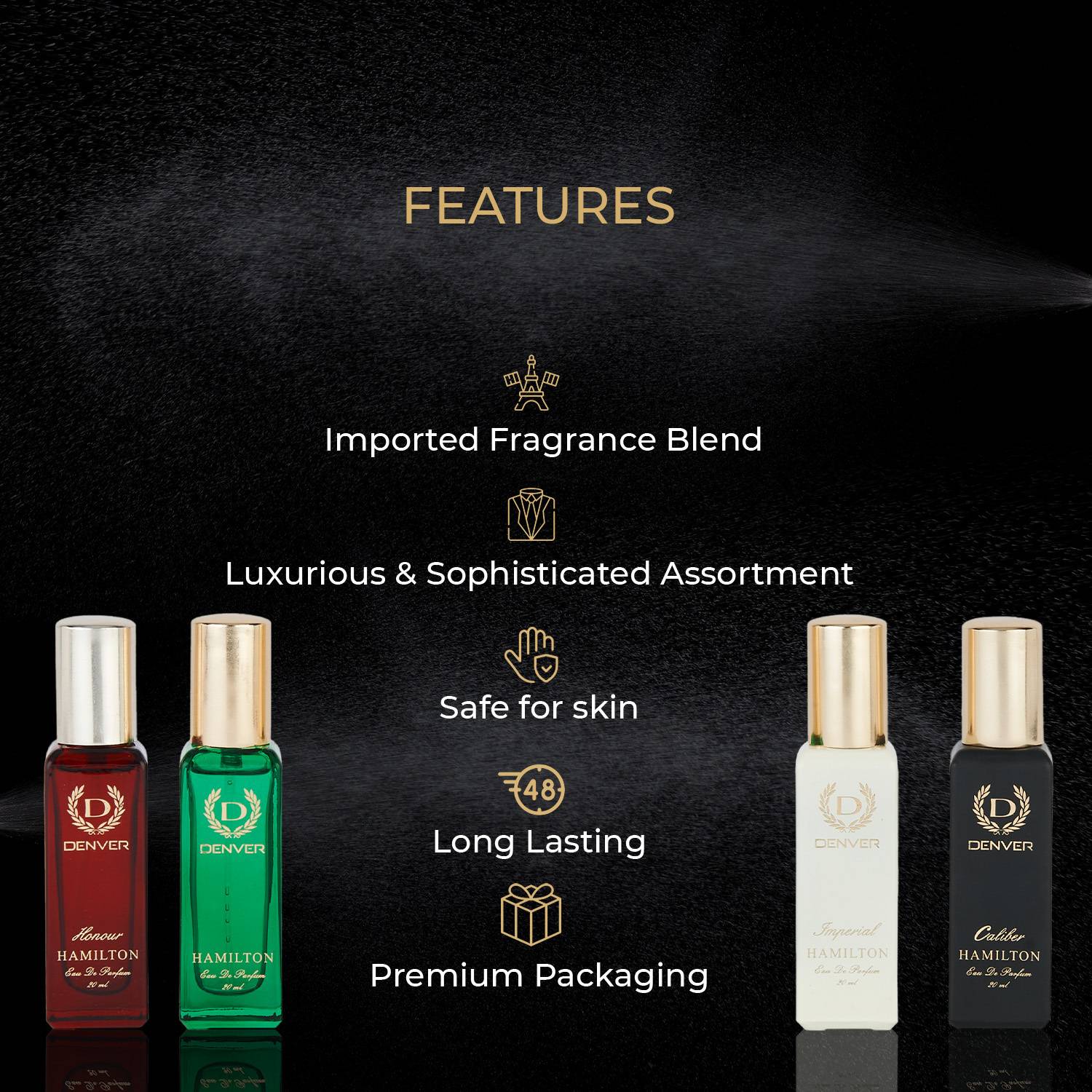 Denver Hamilton EDP 20ml x 4 Gift Pack - Image 5