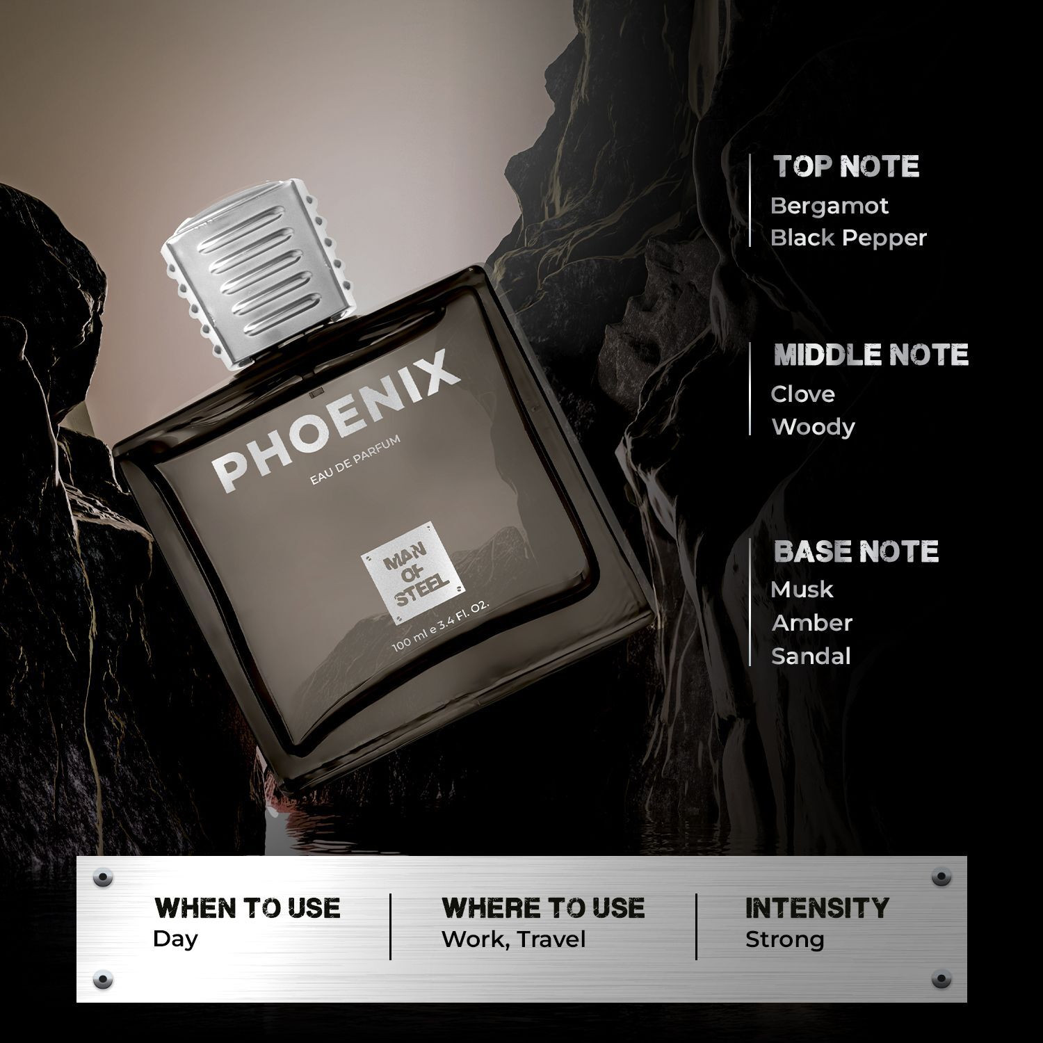 Image of Man of Steel Phoenix Eau de Parfum - 100 ml