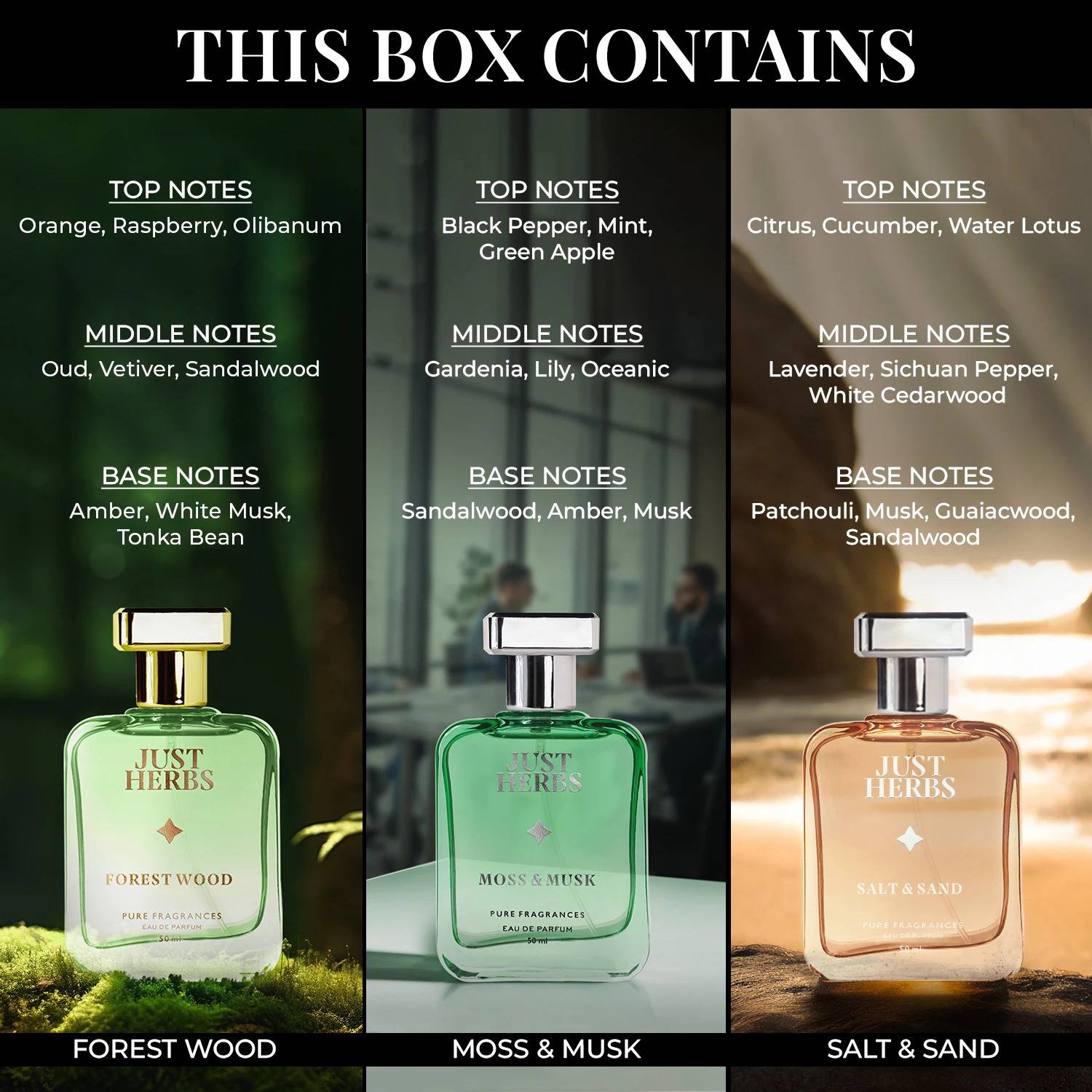 Just Herbs Energising & Relaxing Pack of 3 · 50 ml (150 ml total) - Image 4
