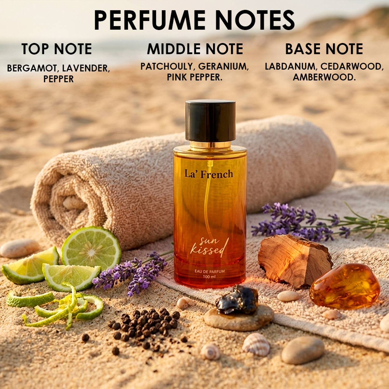 La French Sun Kissed Perfume 100ml - Image 4
