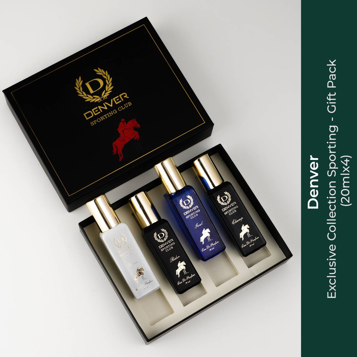 Denver Sporting Club EDP 20ml x 4 Perfume - Image 2