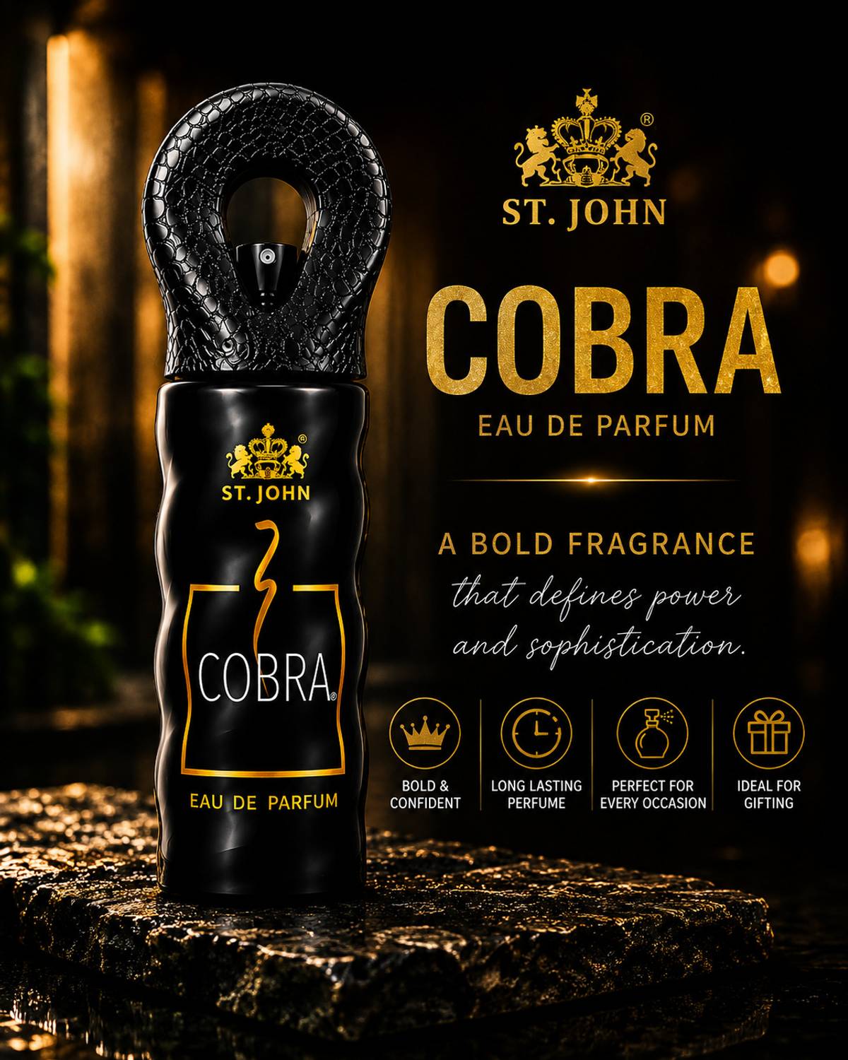 ST-JOHN Cobra Perfume 80 ml - Image 5