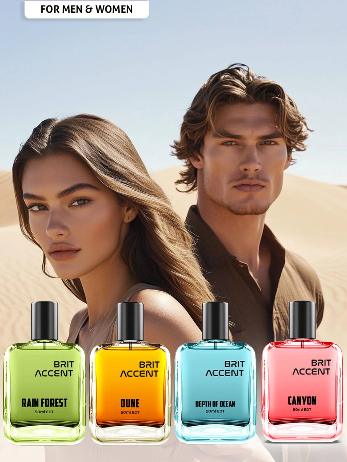 Brit Accent Combo Pack of 4 Perfumes Pack of 4 · 200 ml (800 ml total) - Image 4