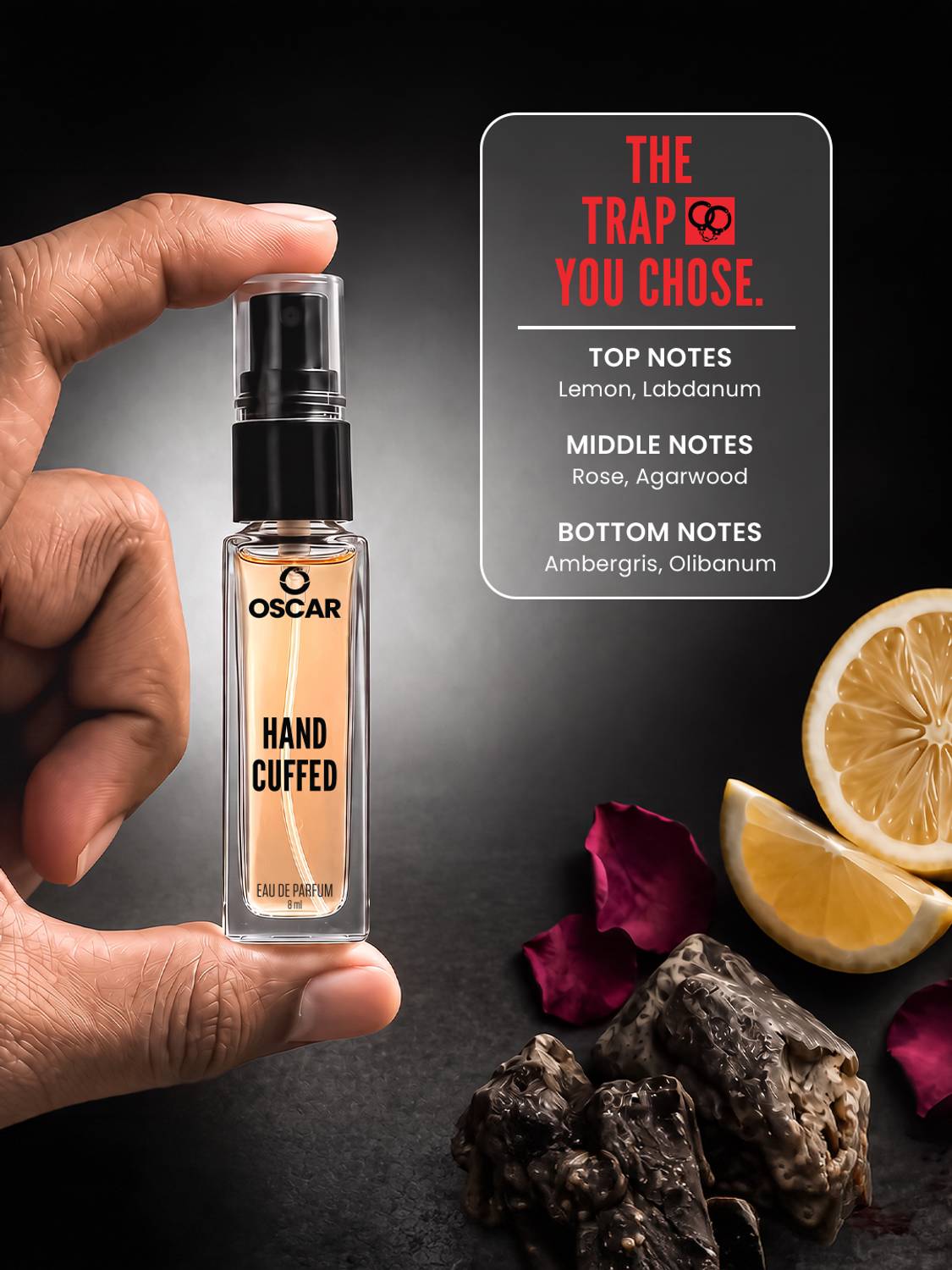 OSCAR Reckless Love Perfume 3 in 1 Pack of 3 · 8 ml (24 ml total) - Image 4