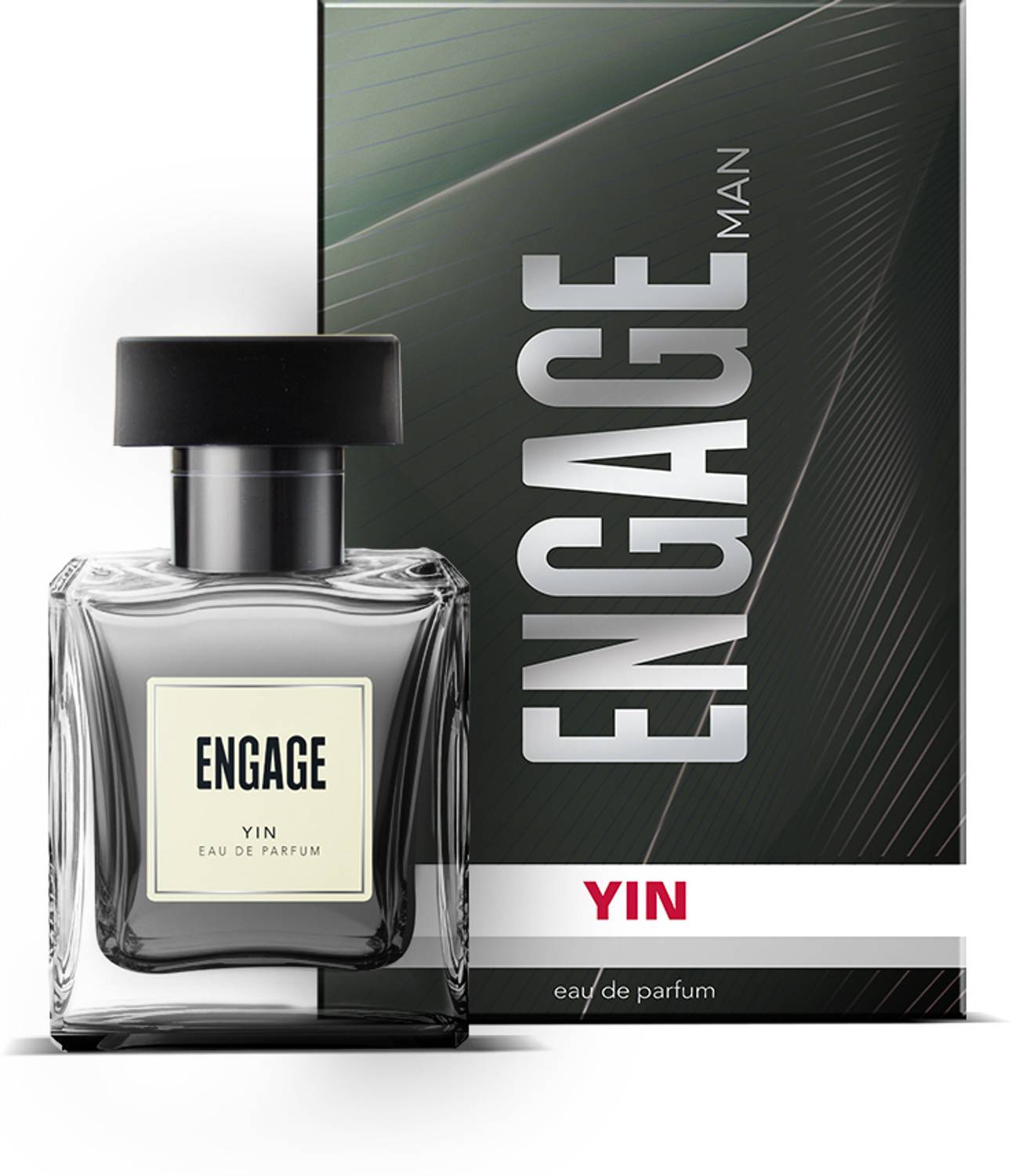 Engage Yin Men Perfume, Spicy Fragrance Scent, Ideal Gift for Men, Skin Friendly Eau de Parfum  -  50 ml