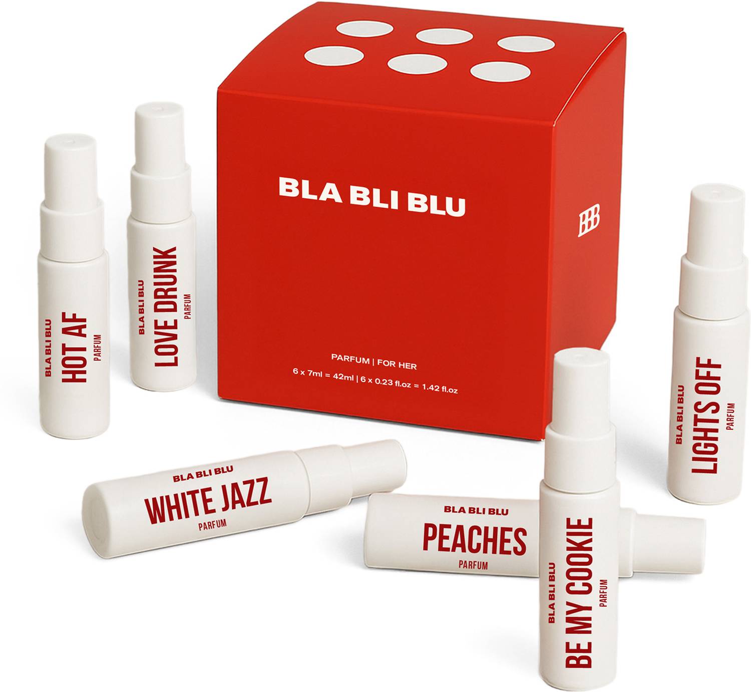 BLA BLI BLU The Game Changer Women Pack of 6 · 7 ml (42 ml total)