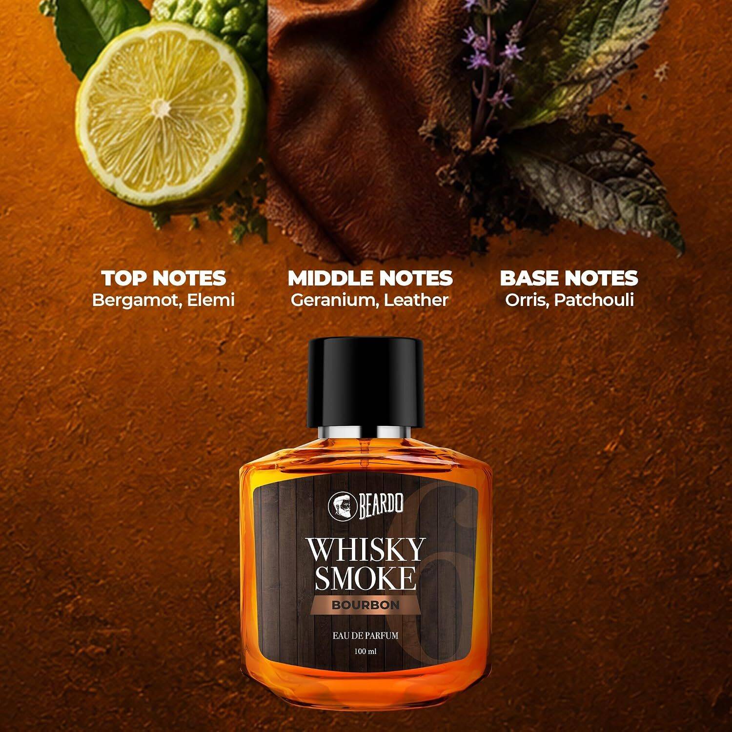 BEARDO Whisky Smoke Bourbon Perfume EDP 100 ml - Image 3