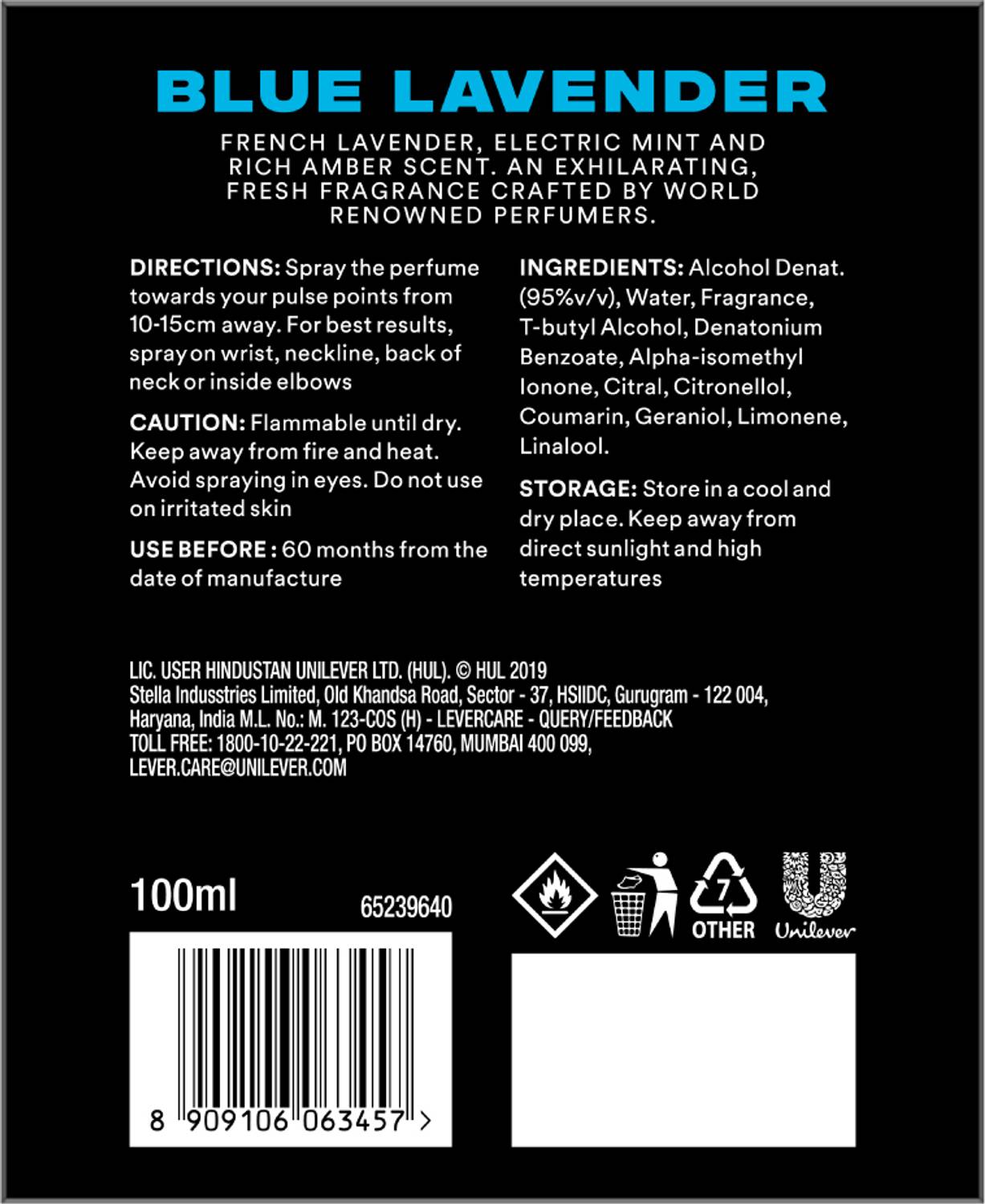 AXE Fresh Lavender Fragrance 100 ml - Image 3
