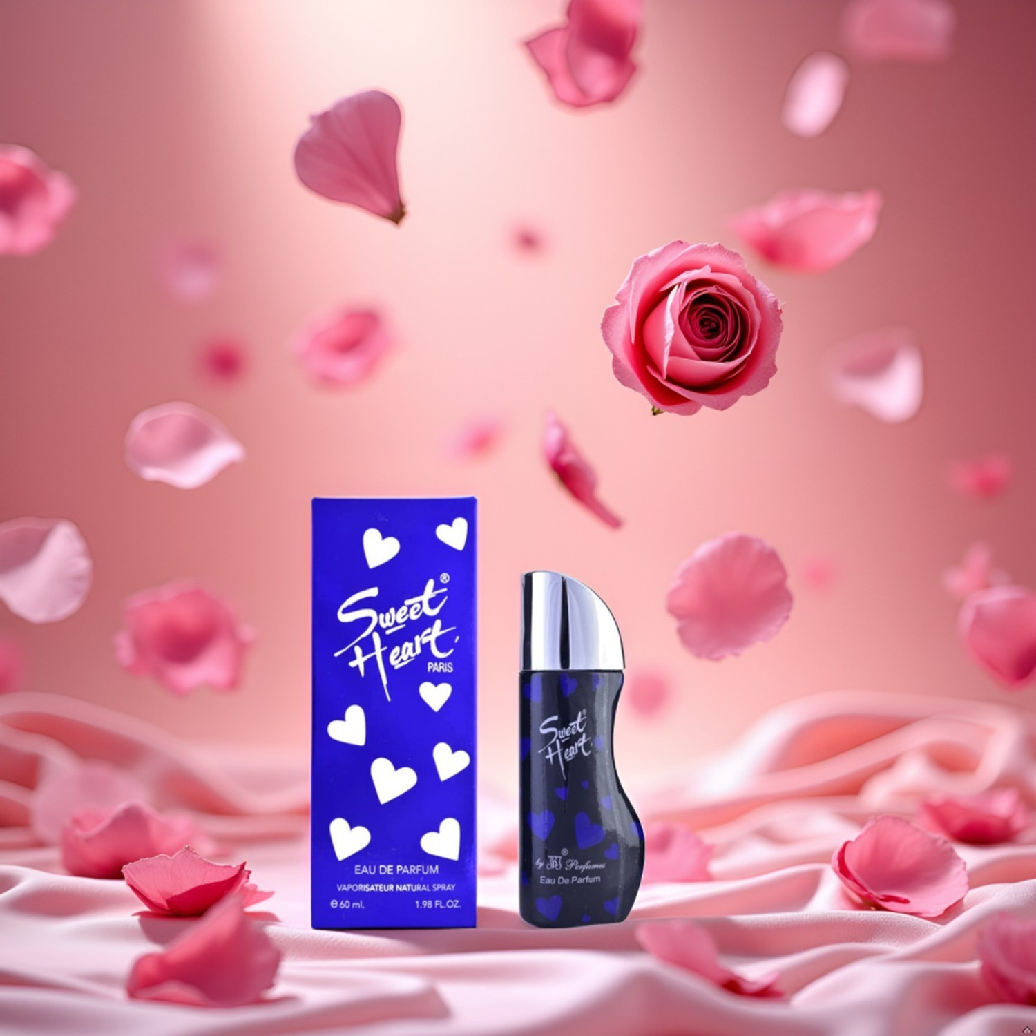 Image of JBJ SweetHeart Paris Perfume 100 ML | Blue | Eau de Parfum - 100 ml (For Men & Women)
