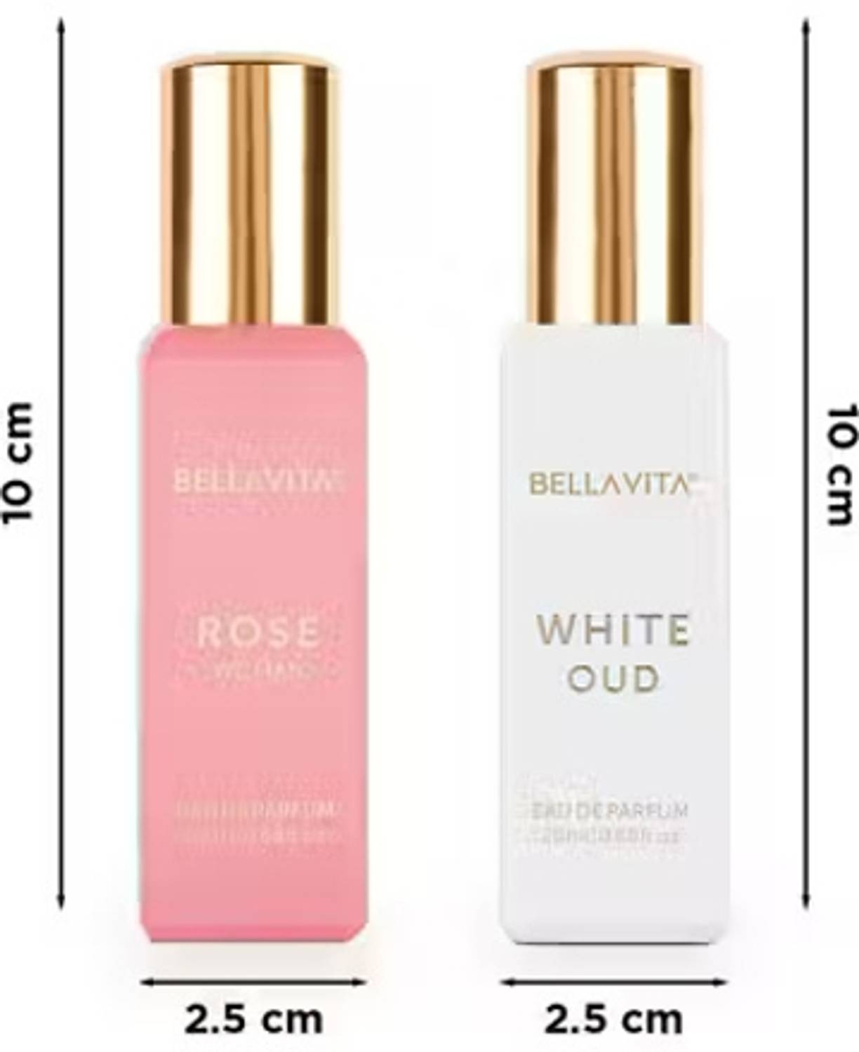 BELLAVITA Luxury ROSE Woman + WHITE OUD 40 ml Perfume - Image 4