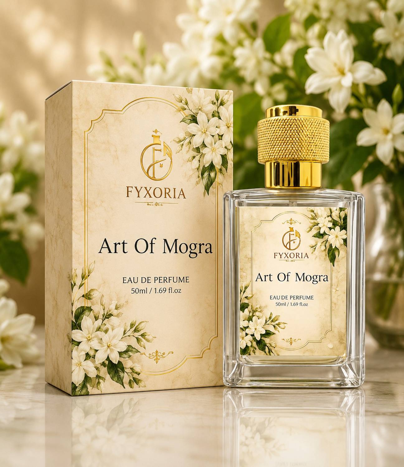 FYXORIA Mogra Moon Jasmine Perfume 50ml - Image 1