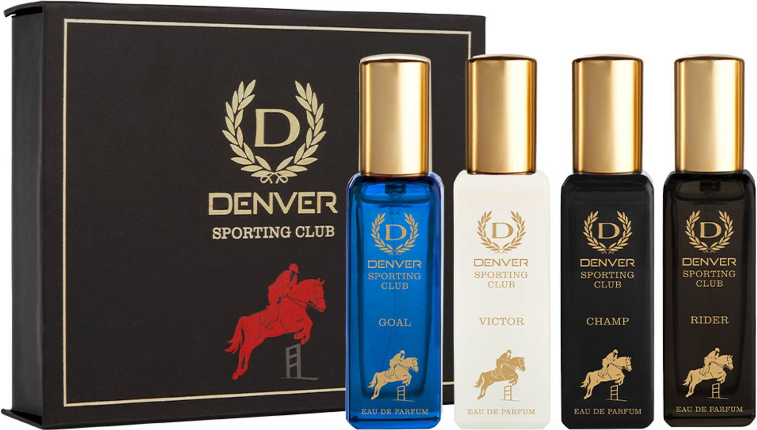 DENVER Sporting Club EDP 20ml x 4 Perfume - Image 1
