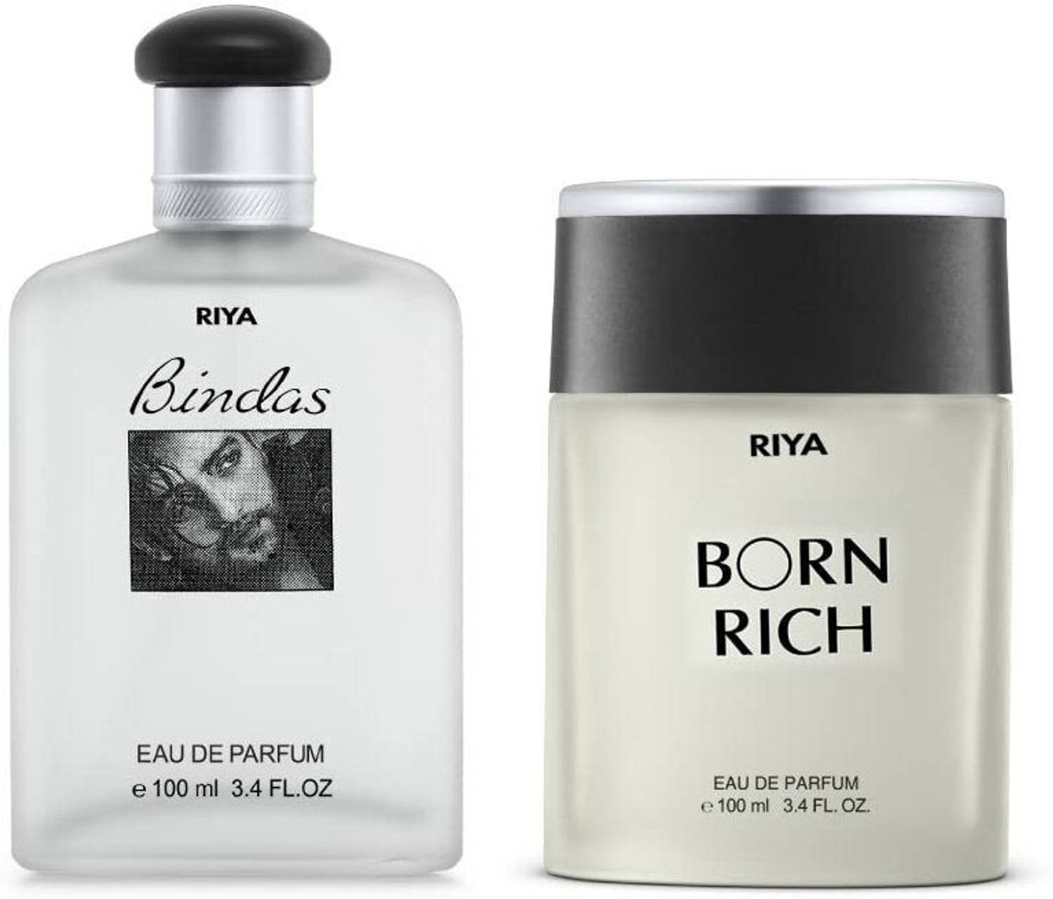 RIYA Bindas & Born Rich Perfume 100 ml Each - Image 1