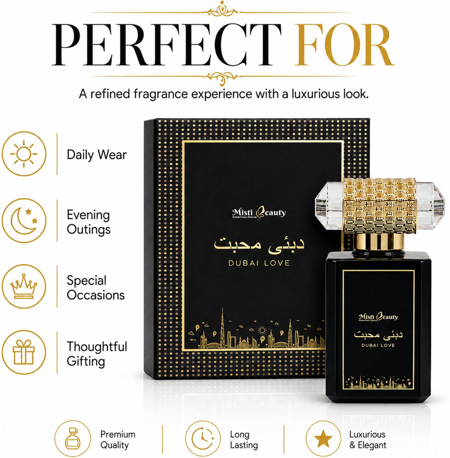 Misti Dubai Love Perfume 50 ml - Image 4