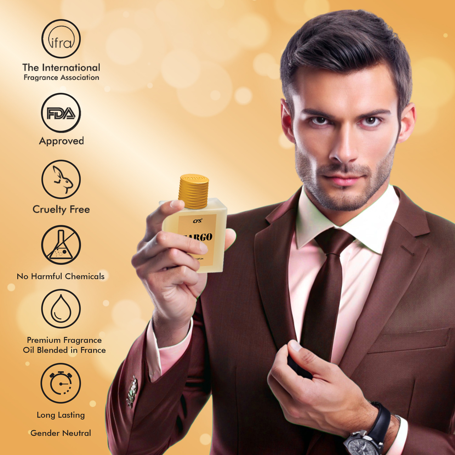 Image of CFS Cargo KHAKI Eau de Parfum - 100 ml
