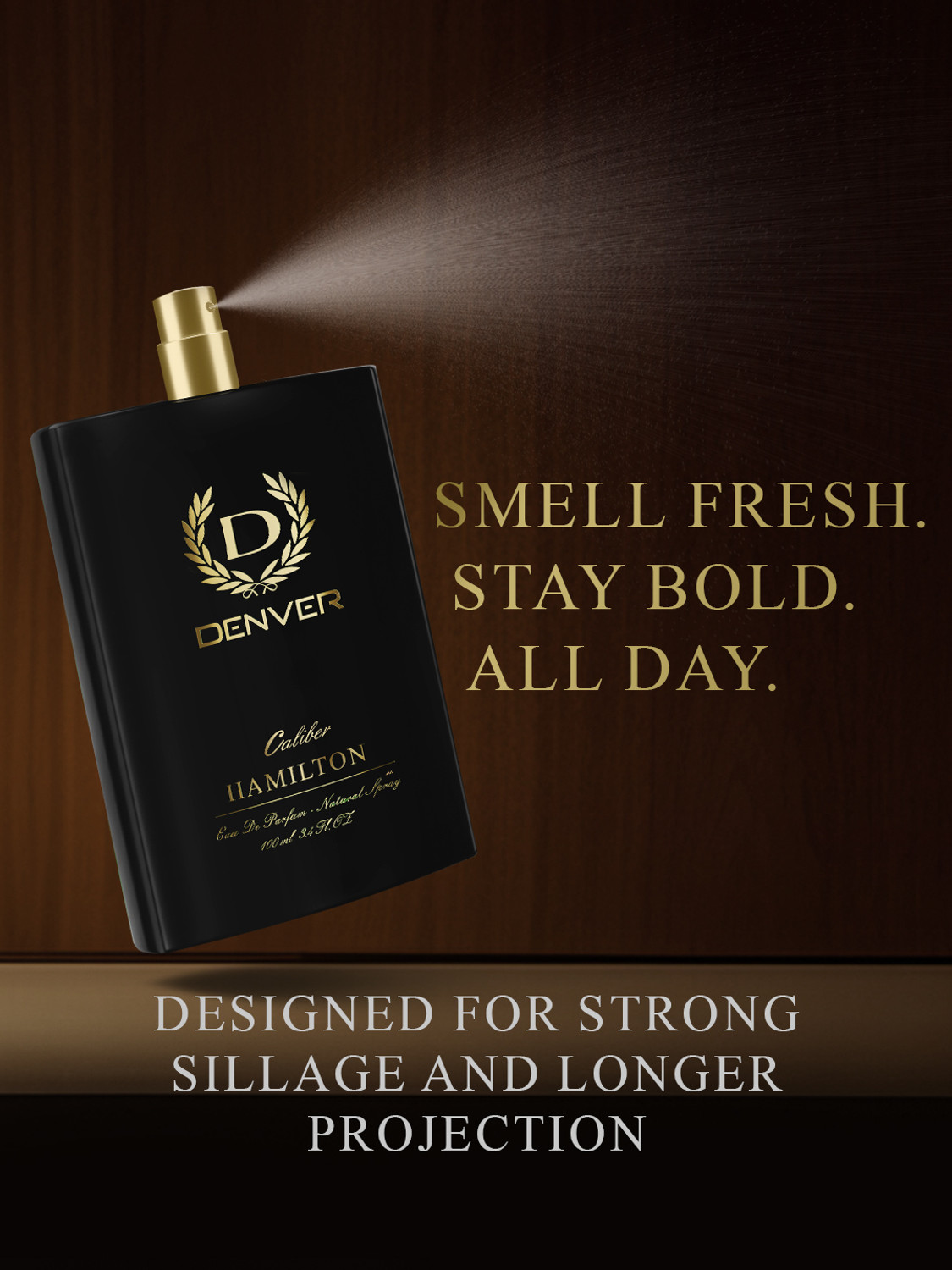 Image of DENVER Caliber Perfume|Premium & Long Lasting (100 X 2) Eau de Parfum - 200 ml