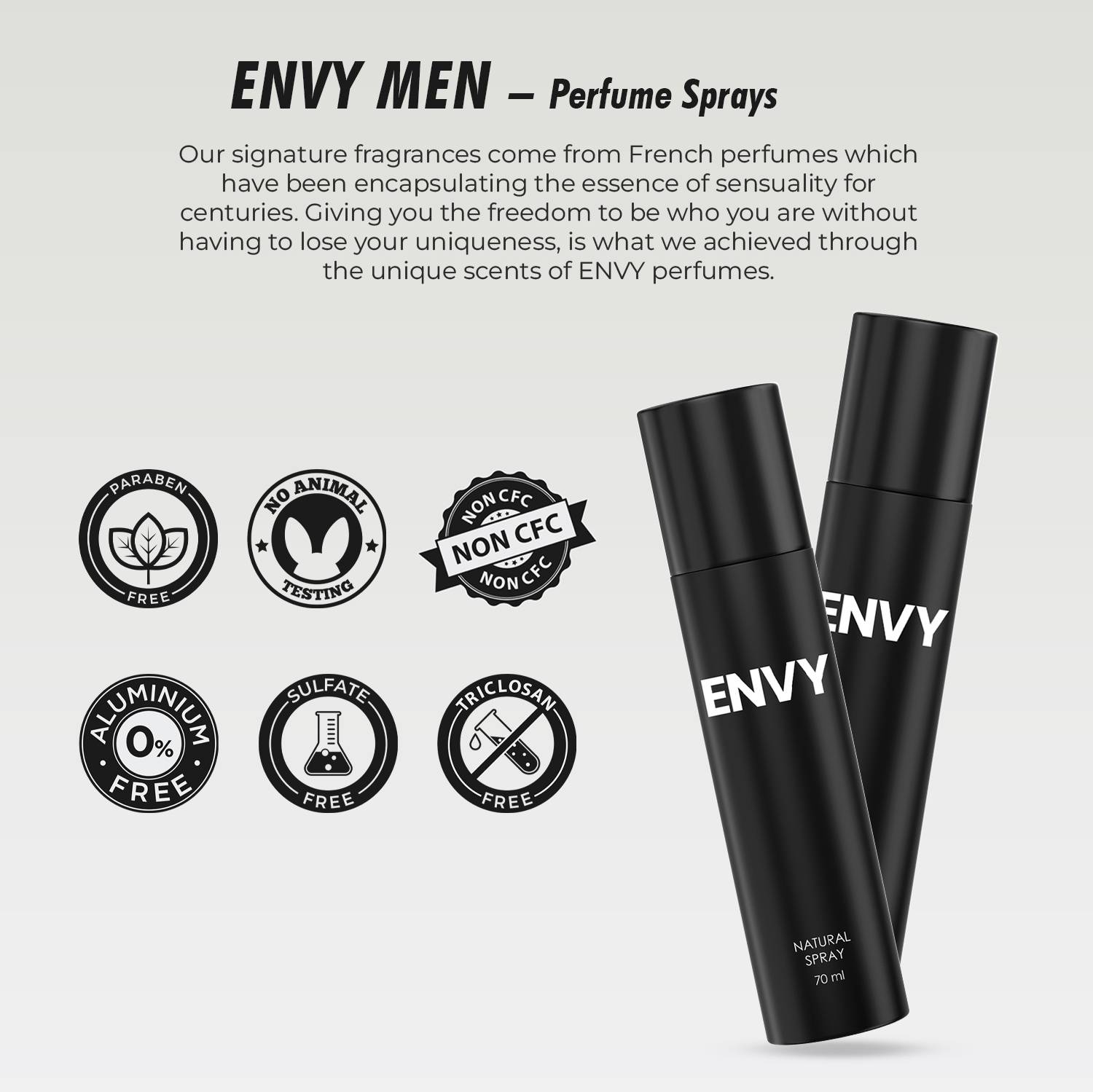 Envy Natural Spray EDP 140 ml - Image 5