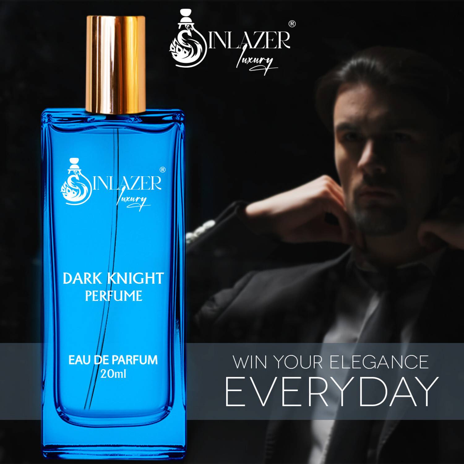 inlazer Dark Knight Luxury Body Spray 20 ml - Image 2