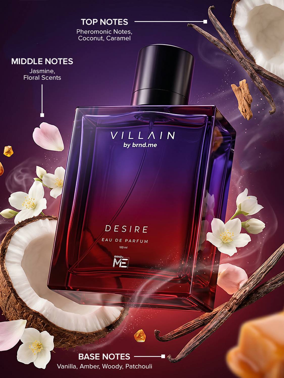VILLAIN Desire Eau De Parfum - 100 ml - Image 4