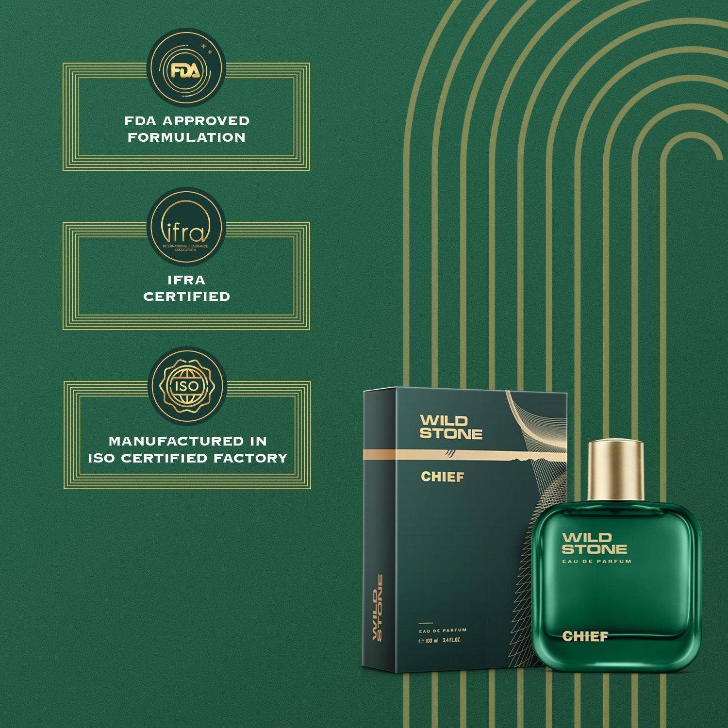 Wild Stone CHIEF Eau de Parfum 100 ml - Image 4