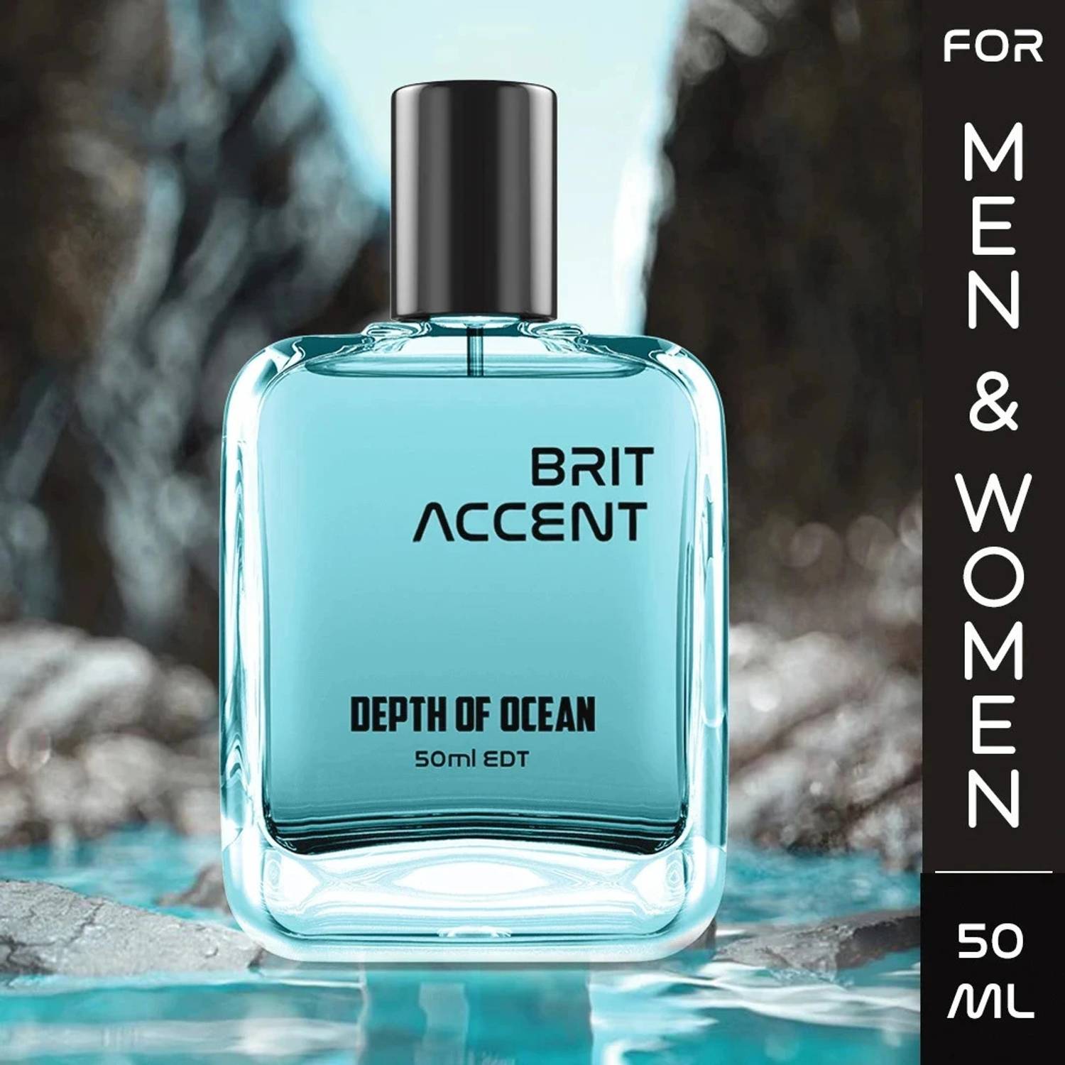 Brit Accent Depth of Ocean Eau de Toilette 50 ml - Image 1