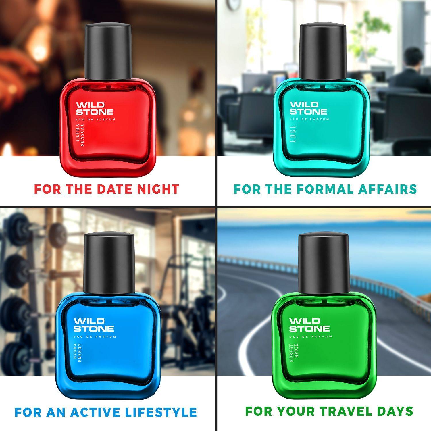 Wild Stone 4-Pack Eau de Parfum 30ml - Image 4