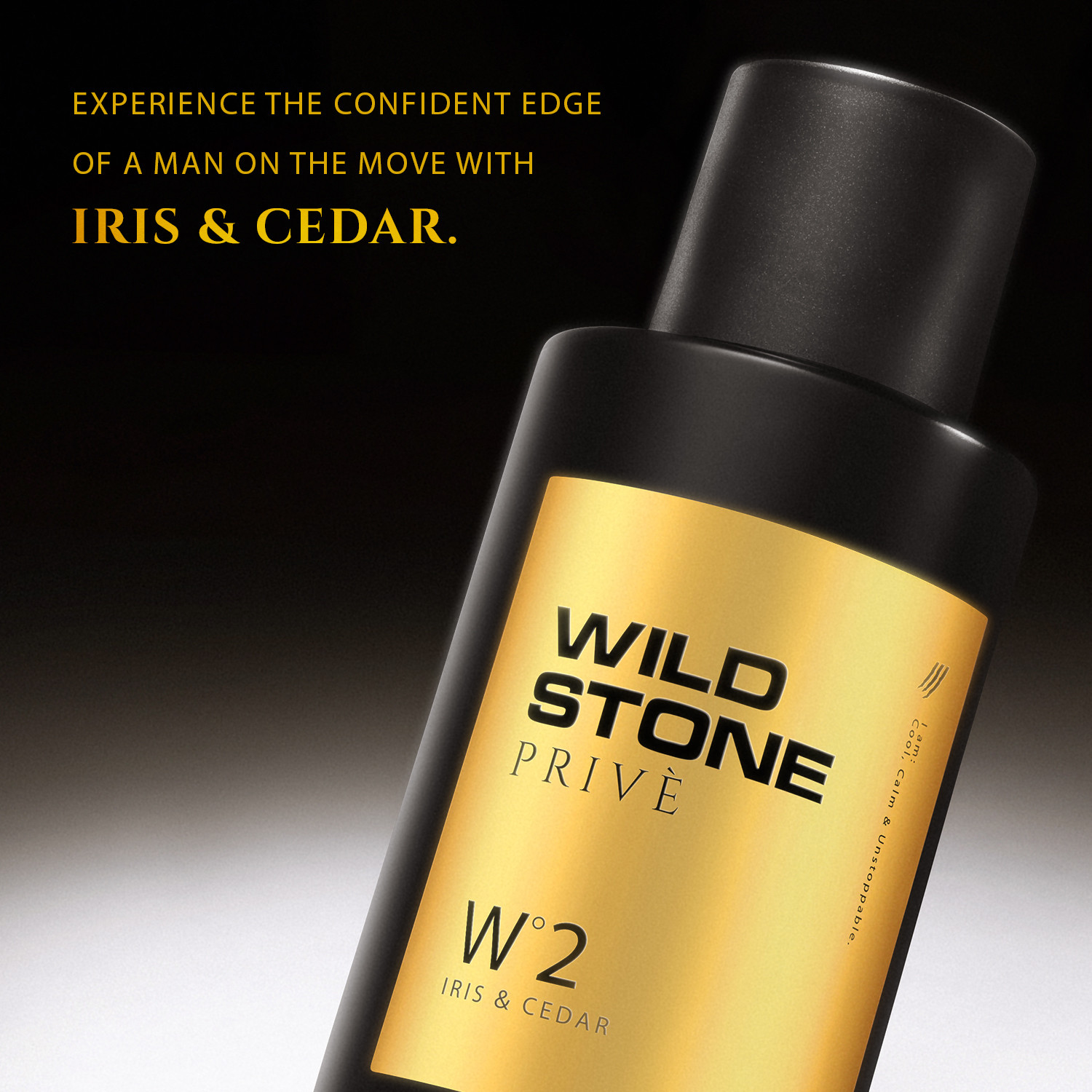 Image of Wild Stone PriveW2 Iris & Cedar Parfume, Luxury, Rich & Premium, Aquatic & Marine Fragrance Eau de Parfum - 100 ml