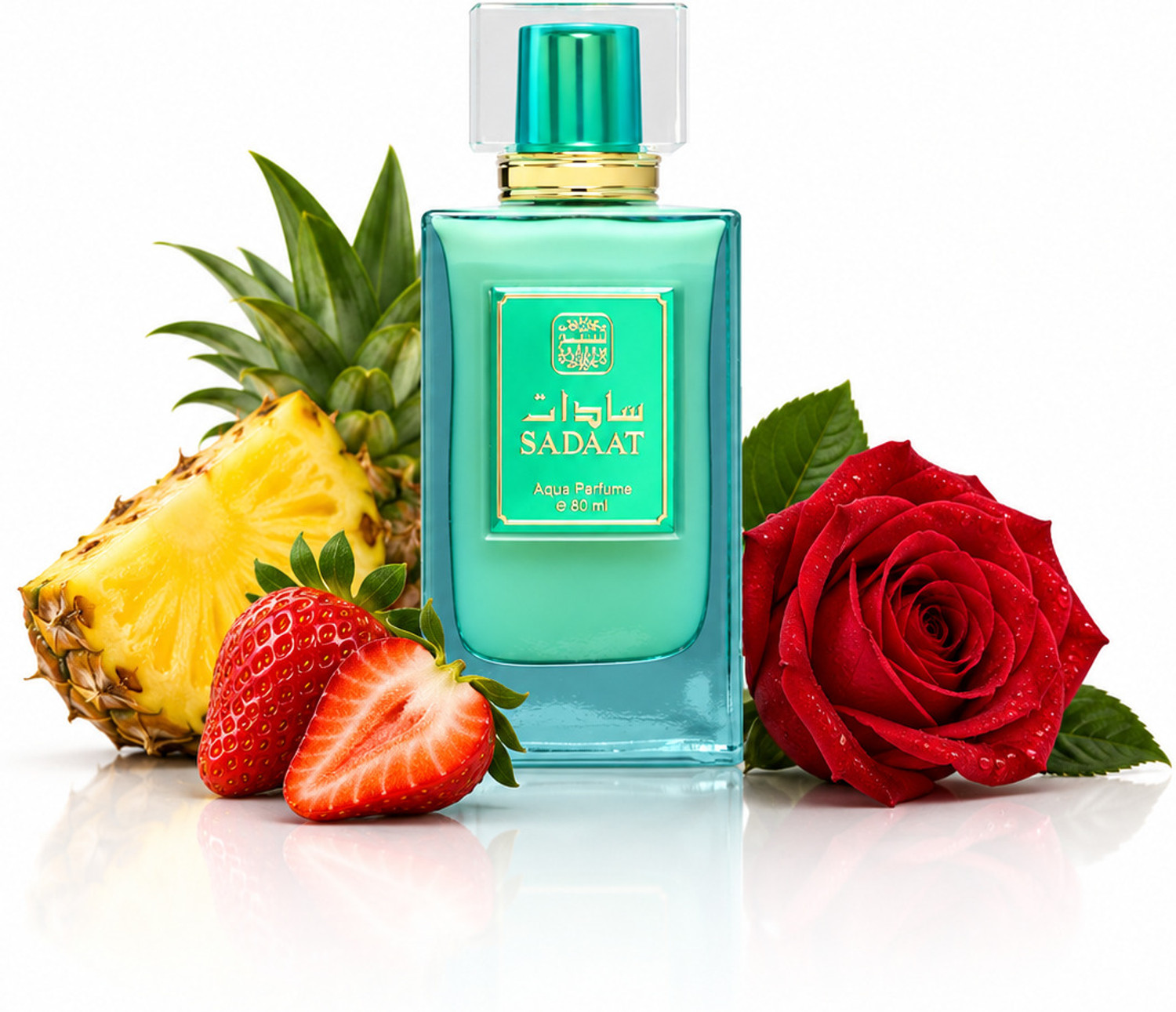 Image of NASEEM Sadaat Aqua Parfum Alcohol Free Long-Lasting Fragrance Eau de Parfum - 80 ml