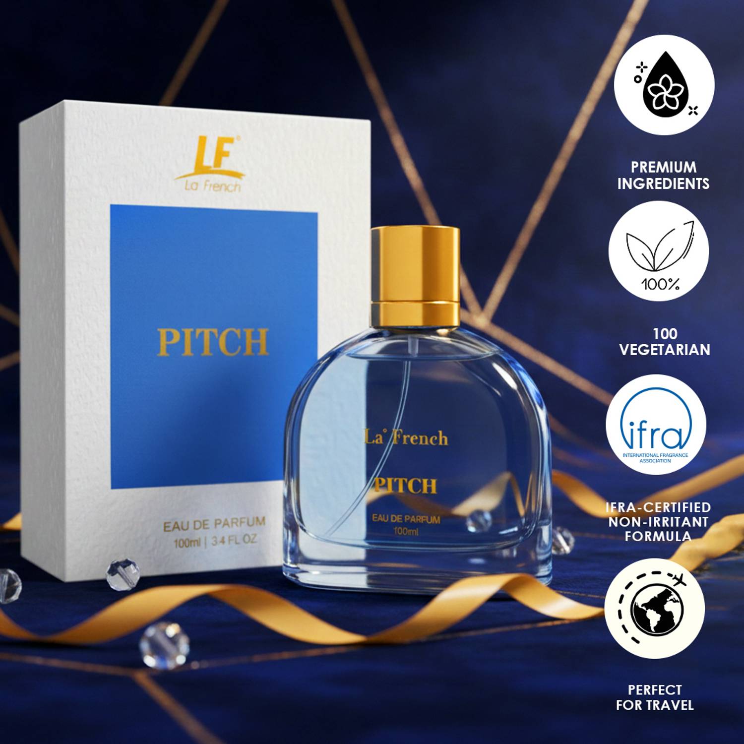 La French Pitch Unisex Perfume 100 ml - Image 2