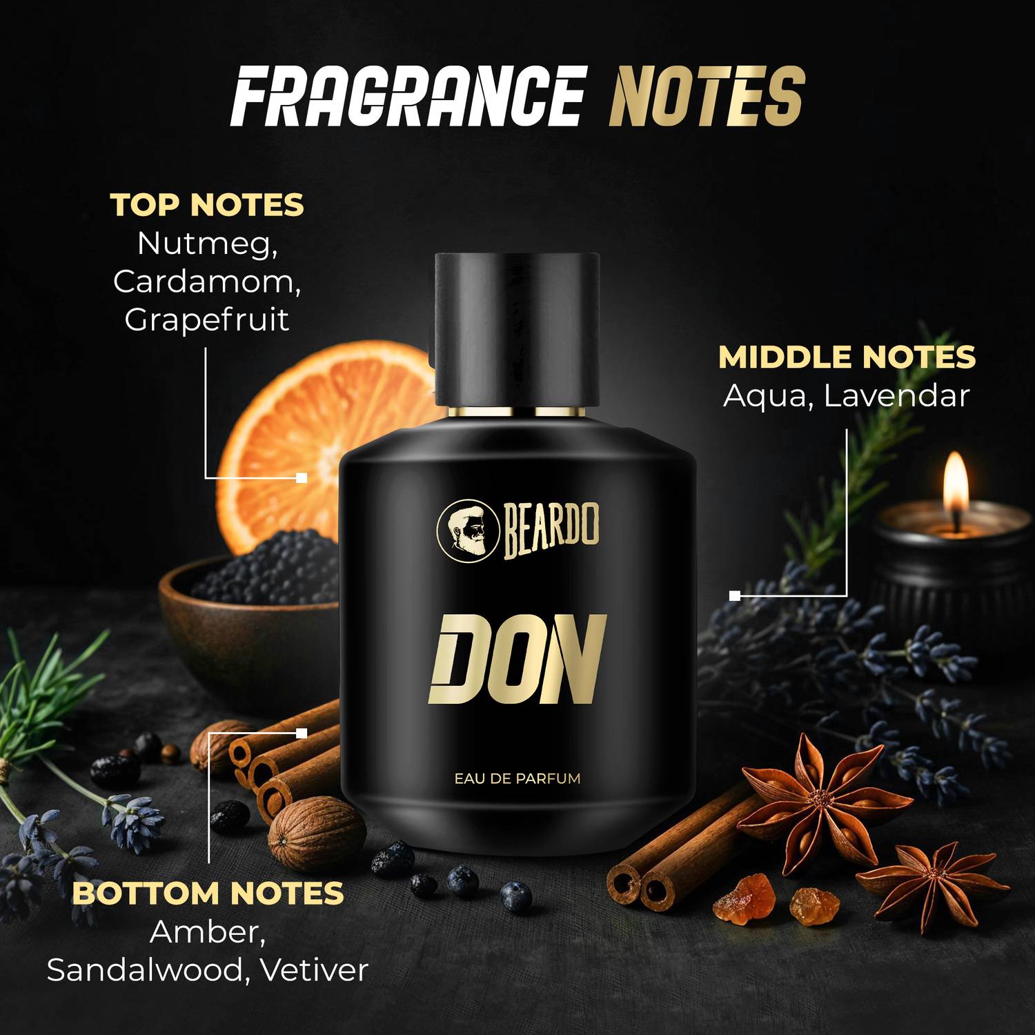 BEARDO Don EDP Perfume 50 ml - Image 2