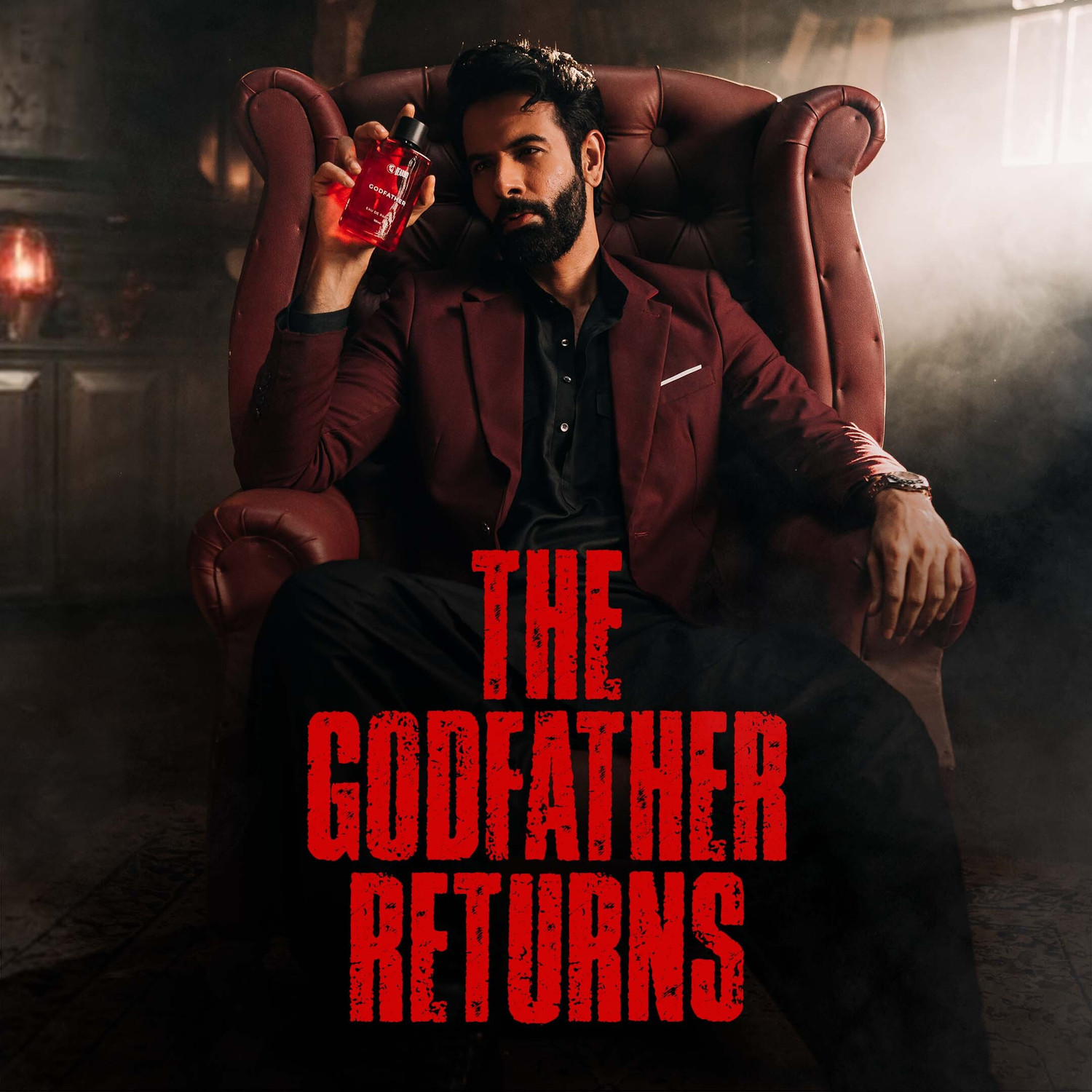 Image of BEARDO Godfather Perfume-Premium, Strong and Long Lasting Fragrance-Aromatic-Gift Eau de Parfum - 100 ml