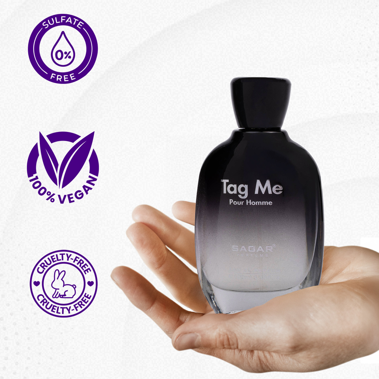 Image of SAGAR TAG-ME PERFUME FOR MEN AND WOMEN WITH SPORTY AND COOLNESS SCENT. Perfume - 100 ml